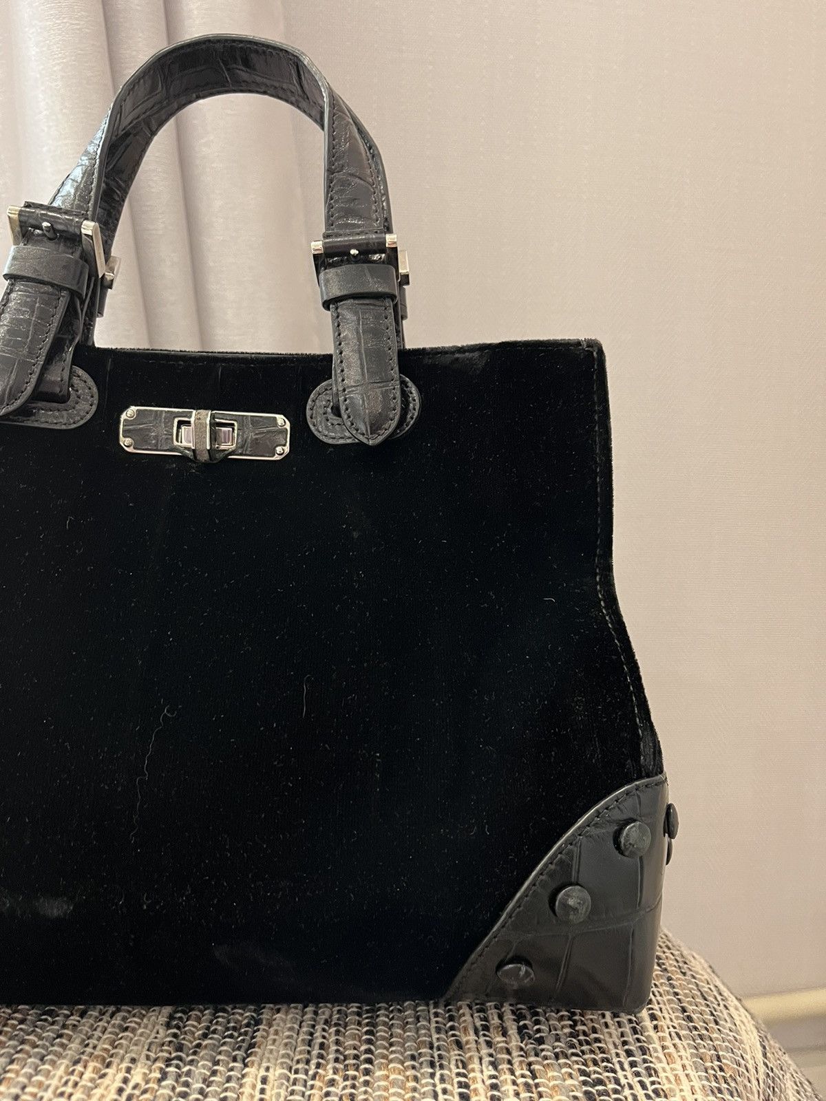 Emporio Armani Hype Giorgio Armani Gargonne bag luxury velour Y2K Size ONE SIZE - 6 Thumbnail