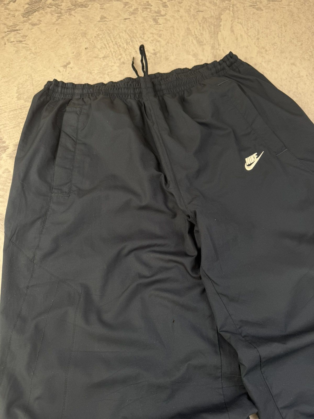 Nike × Vintage NIKE VINTAGE BASIC LOGO OVERSIZE BAGGY PANTS Size US 34 / EU 50 - 4 Thumbnail