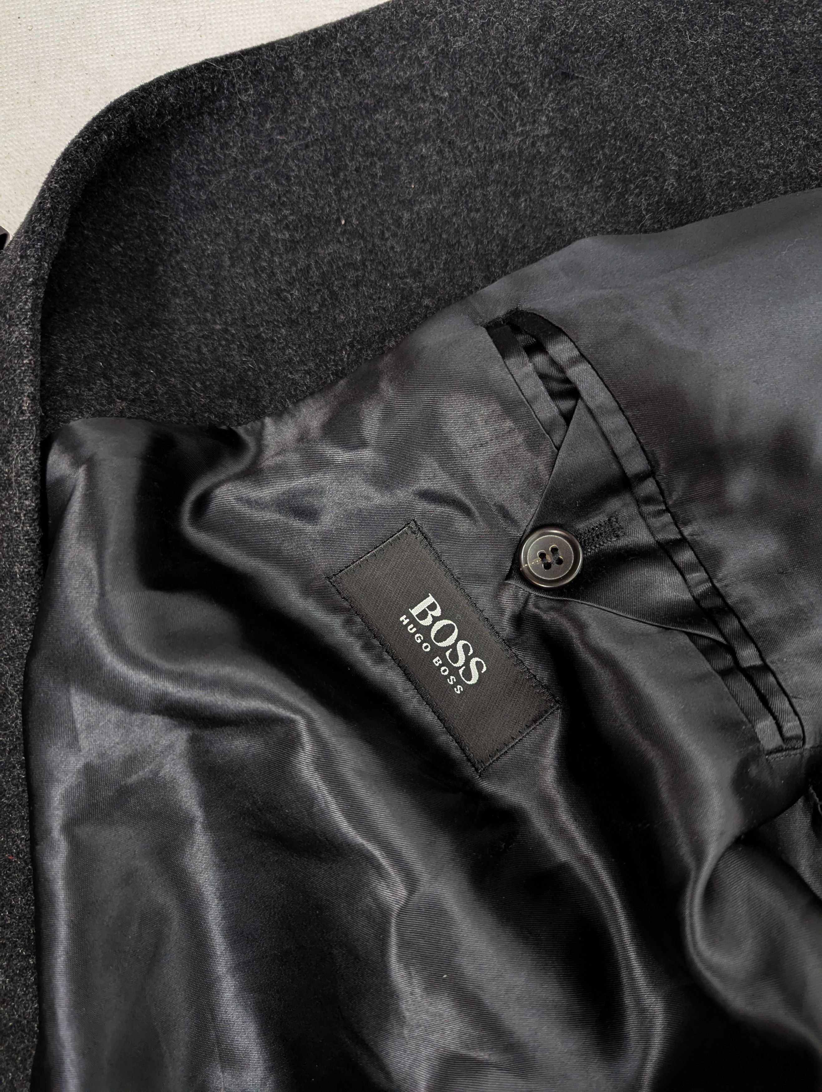 Hugo Boss Hugo Boss dark grey wool coat 52 Size US L / EU 52-54 / 3 - 4 Thumbnail