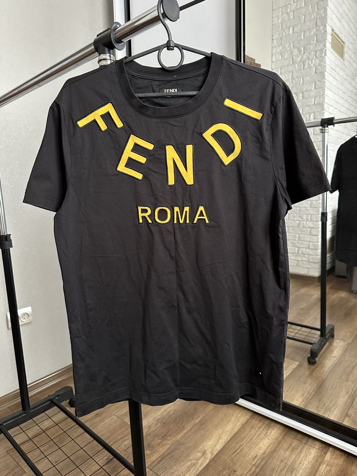 Fendi Fendi Roma Italy T-Shirt Size US L / EU 52-54 / 3 - 1 Thumbnail