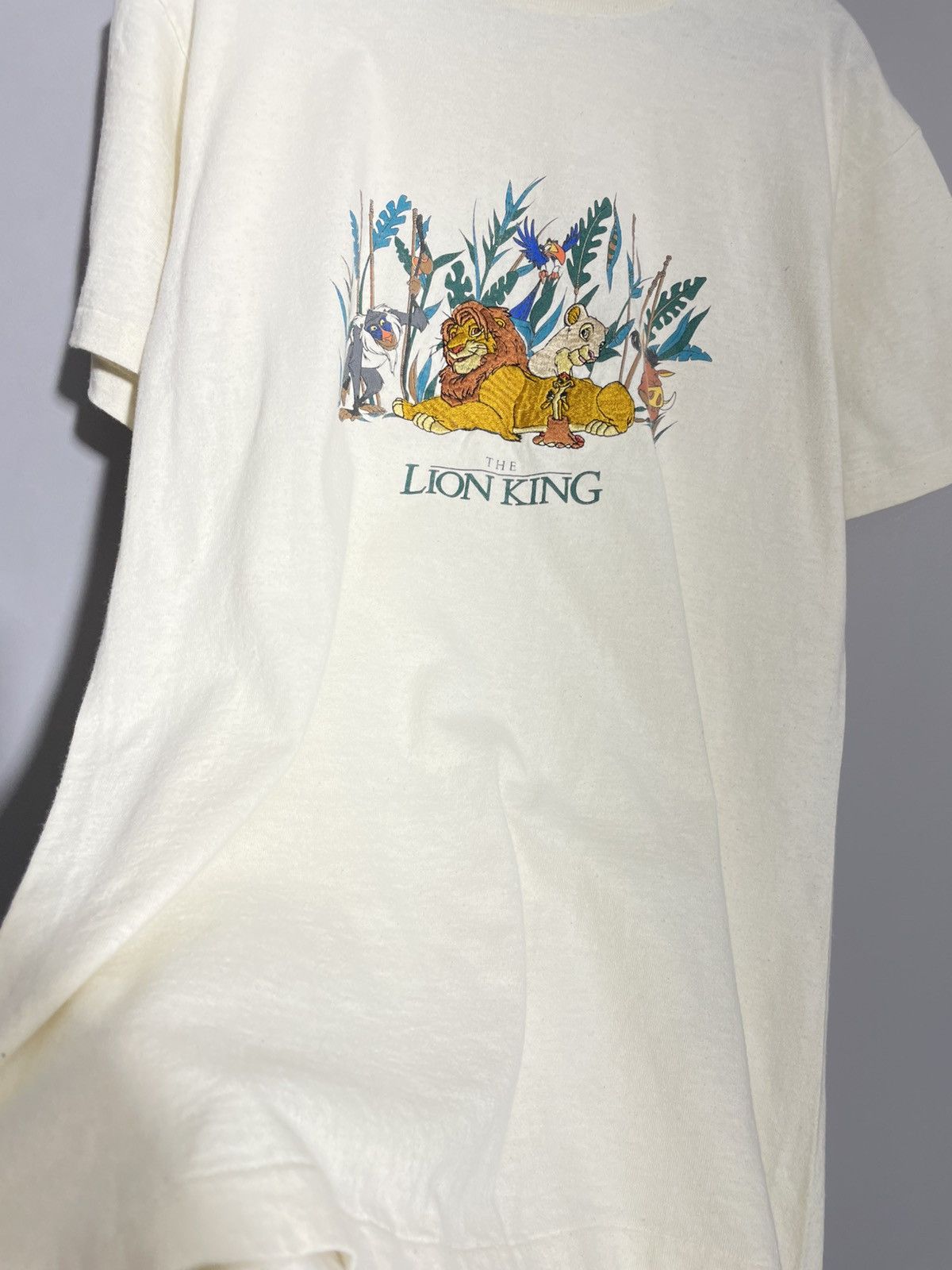 Vintage Vintage 90s The Lion King Disney Pictures Single stitch tee Size US L / EU 52-54 / 3 - 4 Thumbnail