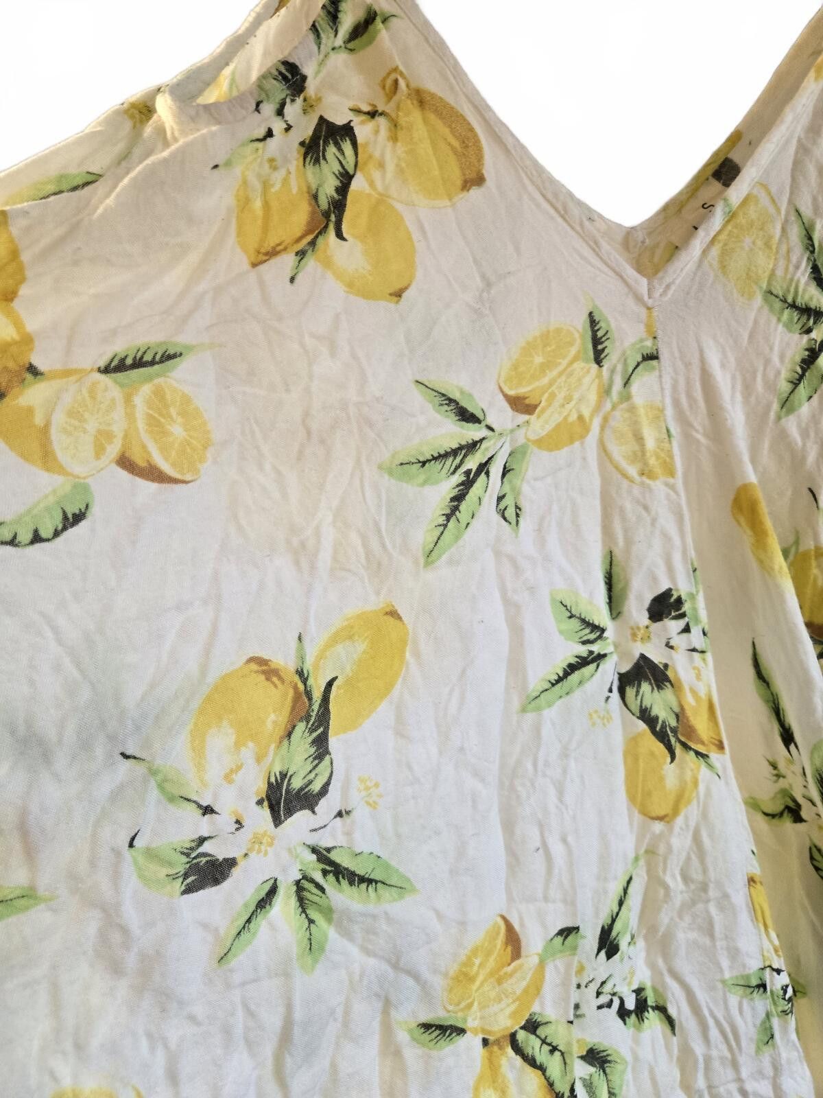 Other Goa Beachwear Sz S Flowy Lemon Sundress Tassel Boho Coastal Size S / US 4 / IT 40 - 7 Thumbnail