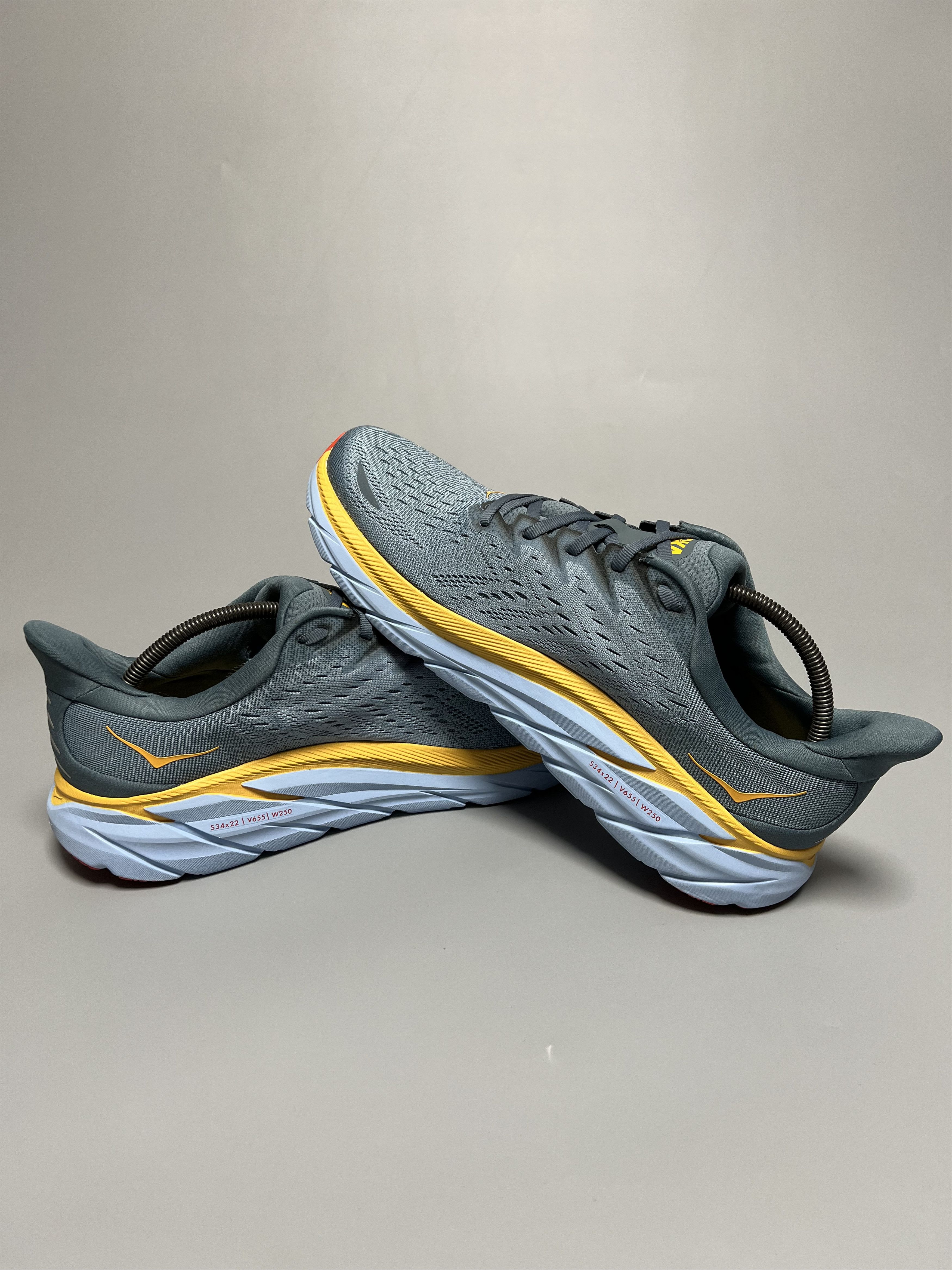 Hoka 12.5D Hoka One One Clifton 8 Men's Running Shoes Walking Gym Size US 12.5 / EU 45-46 - 5 Thumbnail