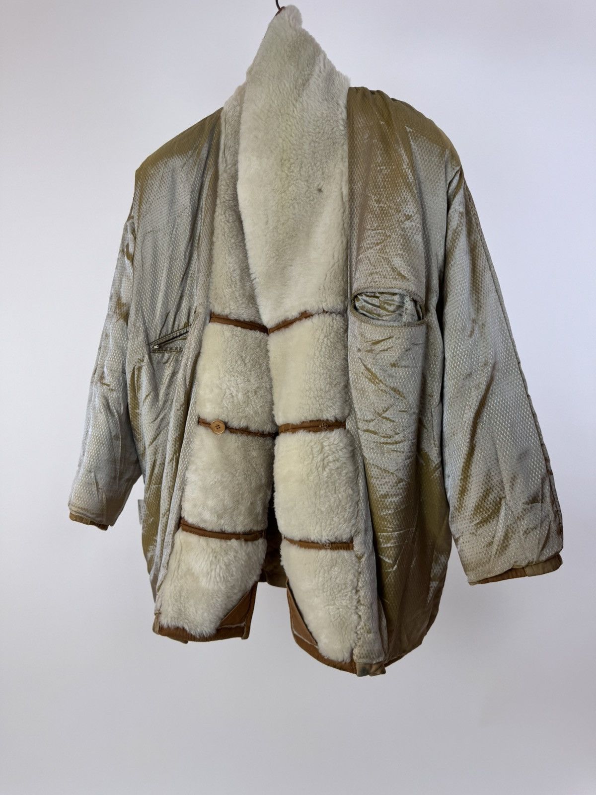 Vintage Latif Sheepskin Leather Jacket Vintage Mens Size US M / EU 48-50 / 2 - 10 Thumbnail