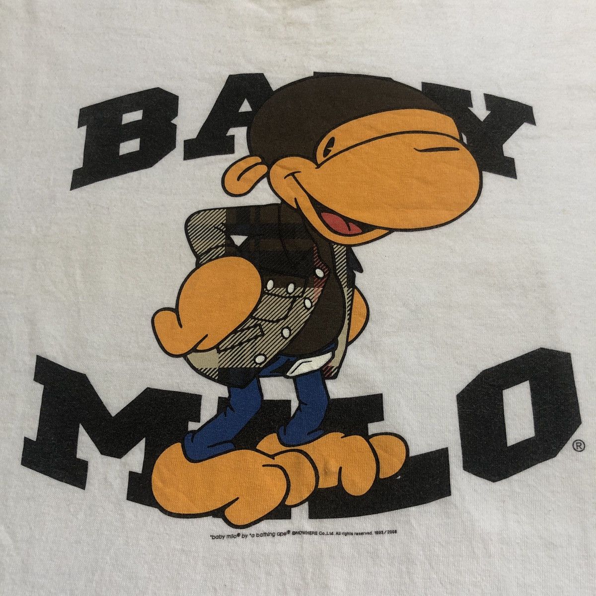 Bape BAPE Comic Milo Tee Collection Cpo Checkered Jacket Size US M / EU 48-50 / 2 - 4 Thumbnail