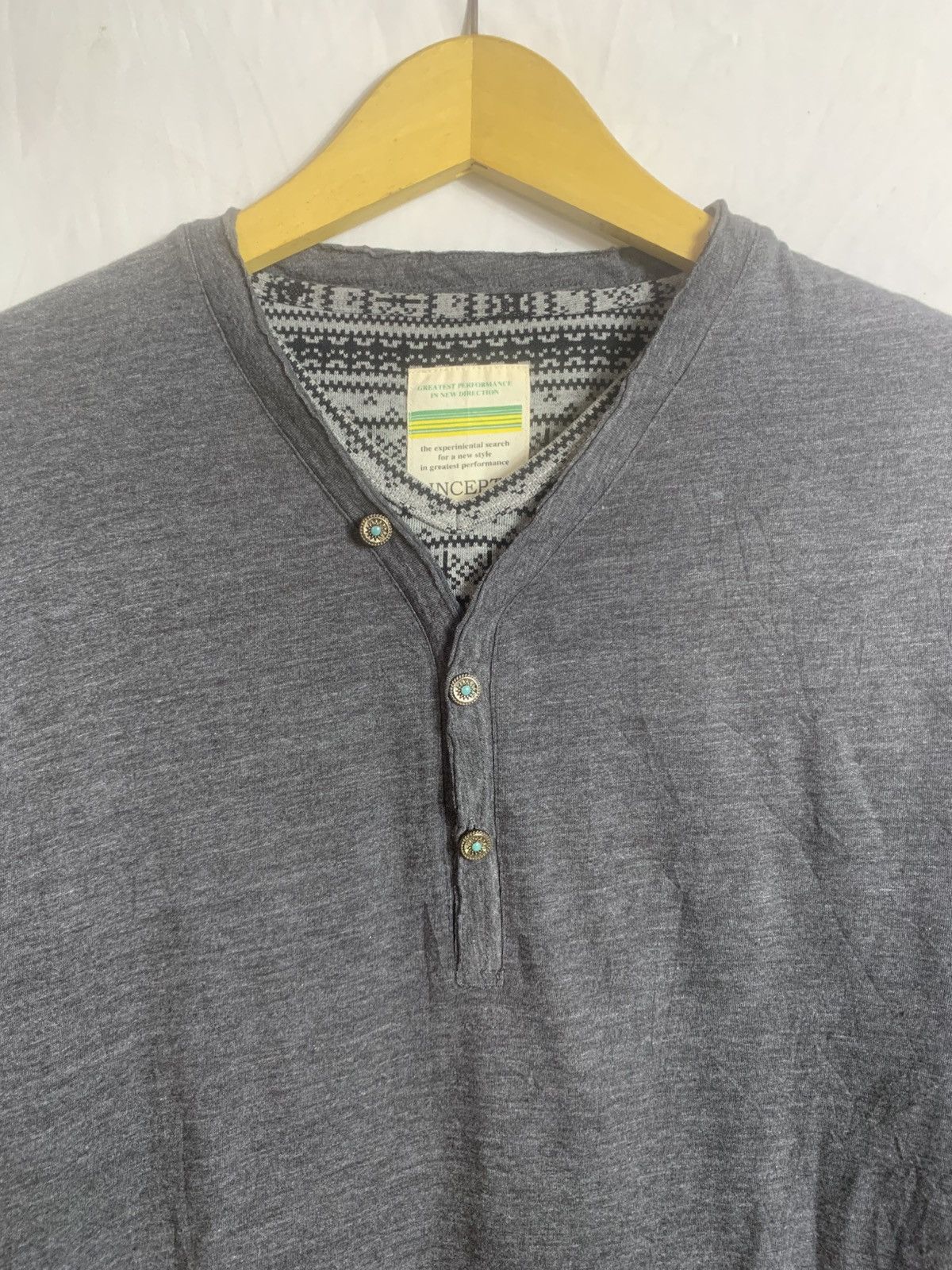 Japanese Brand Incept Longsleve doublelayer style Size US M / EU 48-50 / 2 - 2 Thumbnail