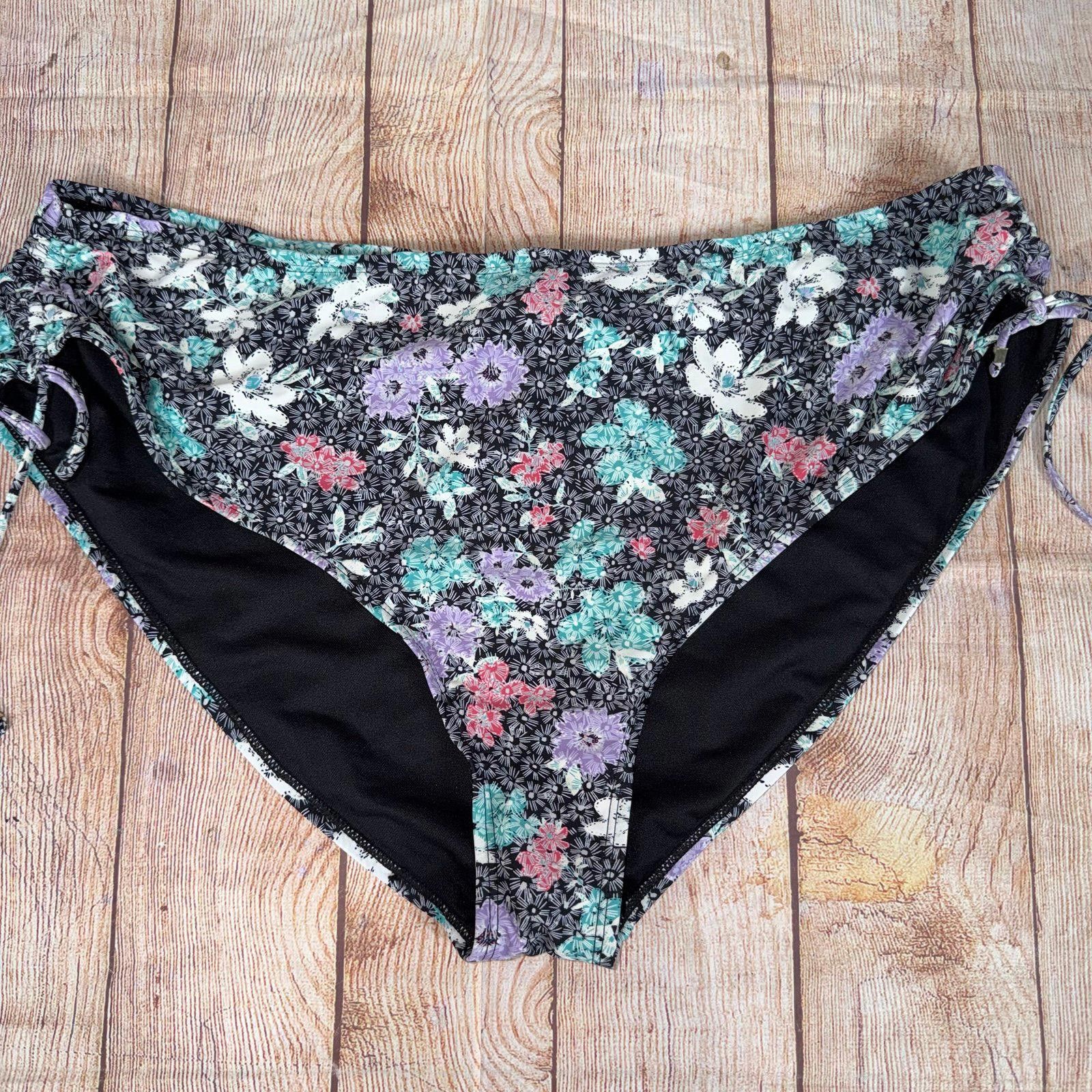 Other Time & Tru 3X Bikini Bottom Size ONE SIZE - 1 Thumbnail