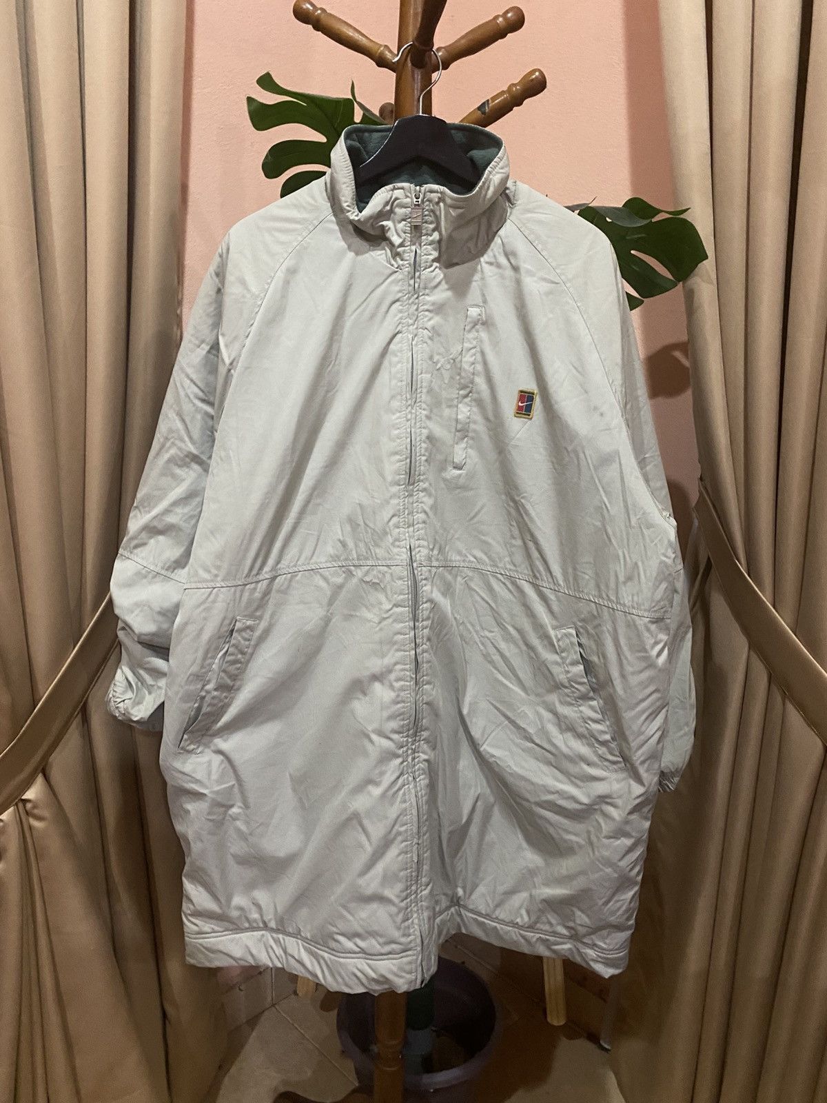 Nike Vintage Nike Court Challenge Fleece-Lined Windbreaker Jacket Size US XL / EU 56 / 4 - 1 Thumbnail