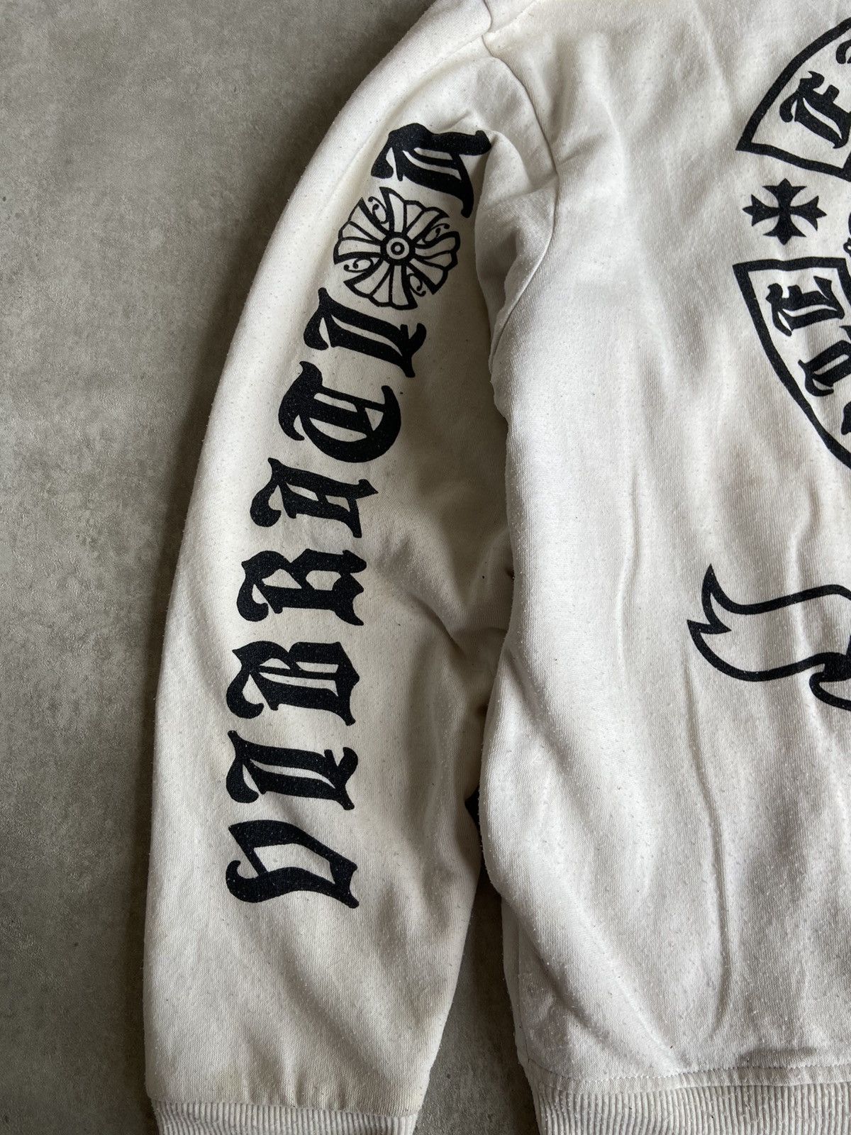 If Six Was Nine × Japanese Brand × Le Grande Bleu (L.G.B.) Vintage Y2K Sorridere Chrome Fur Zipper Hoodie Size US XXL / EU 58 / 5 - 17 Thumbnail
