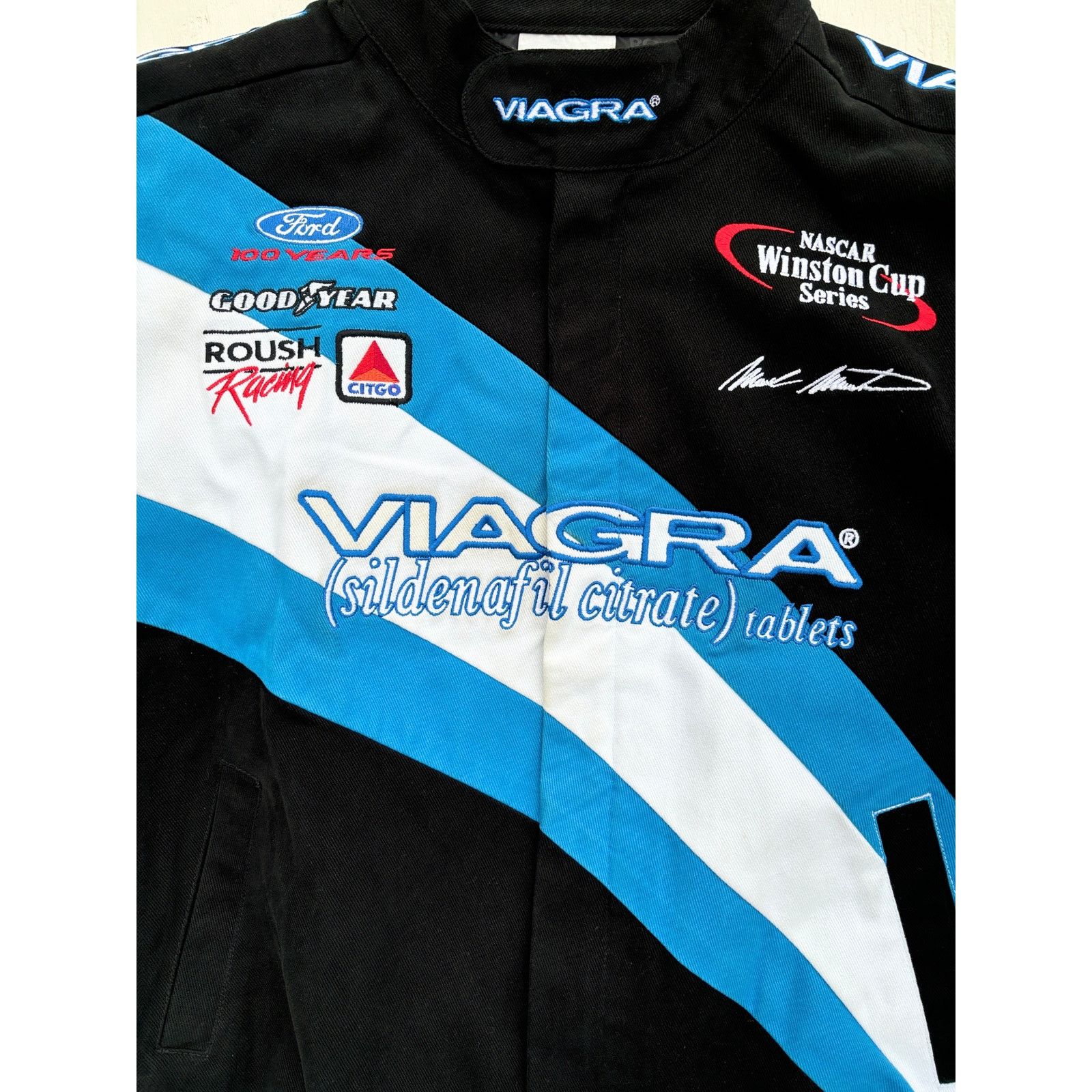 NASCAR Nascar Mark Martin Viagra Jacket Team Caliber Size US XL / EU 56 / 4 - 2 Thumbnail