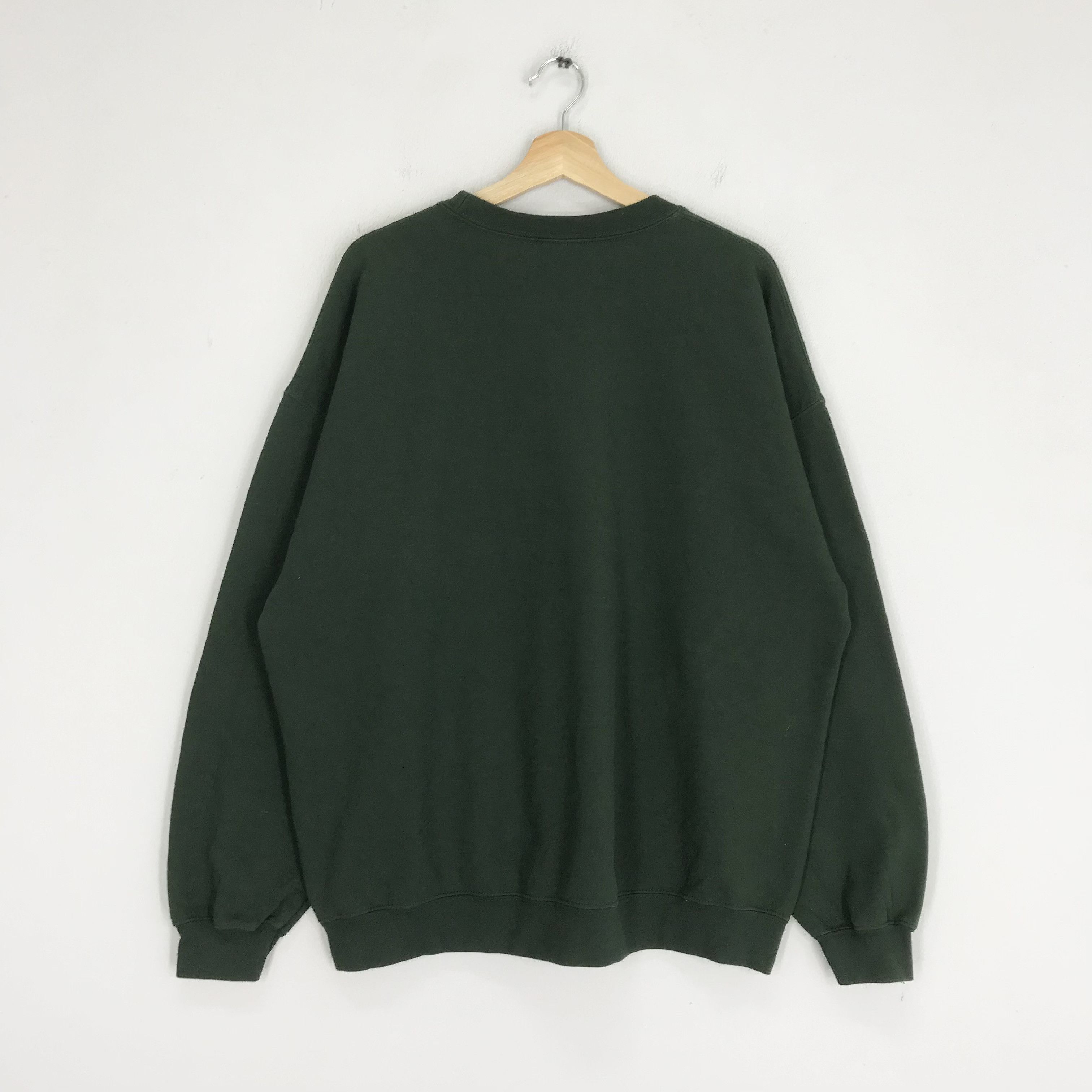 Vintage Vintage Happy Holidays Christmas Green Sweatshirts - 236 Size US XL / EU 56 / 4 - 2 Thumbnail
