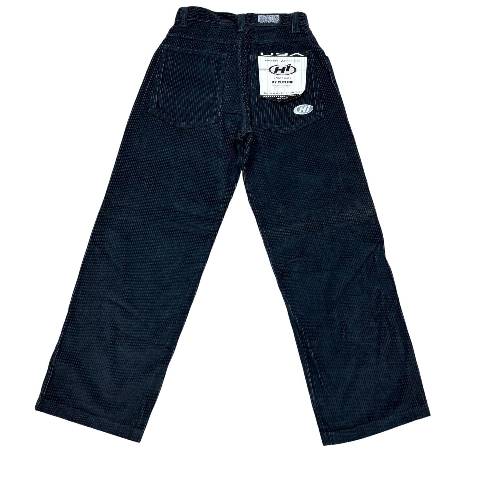 Vintage NWT Deadstock Vintage Hi Cutline Corduroy Baggy Pants 30x31 Size US 30 / EU 46 - 1 Thumbnail