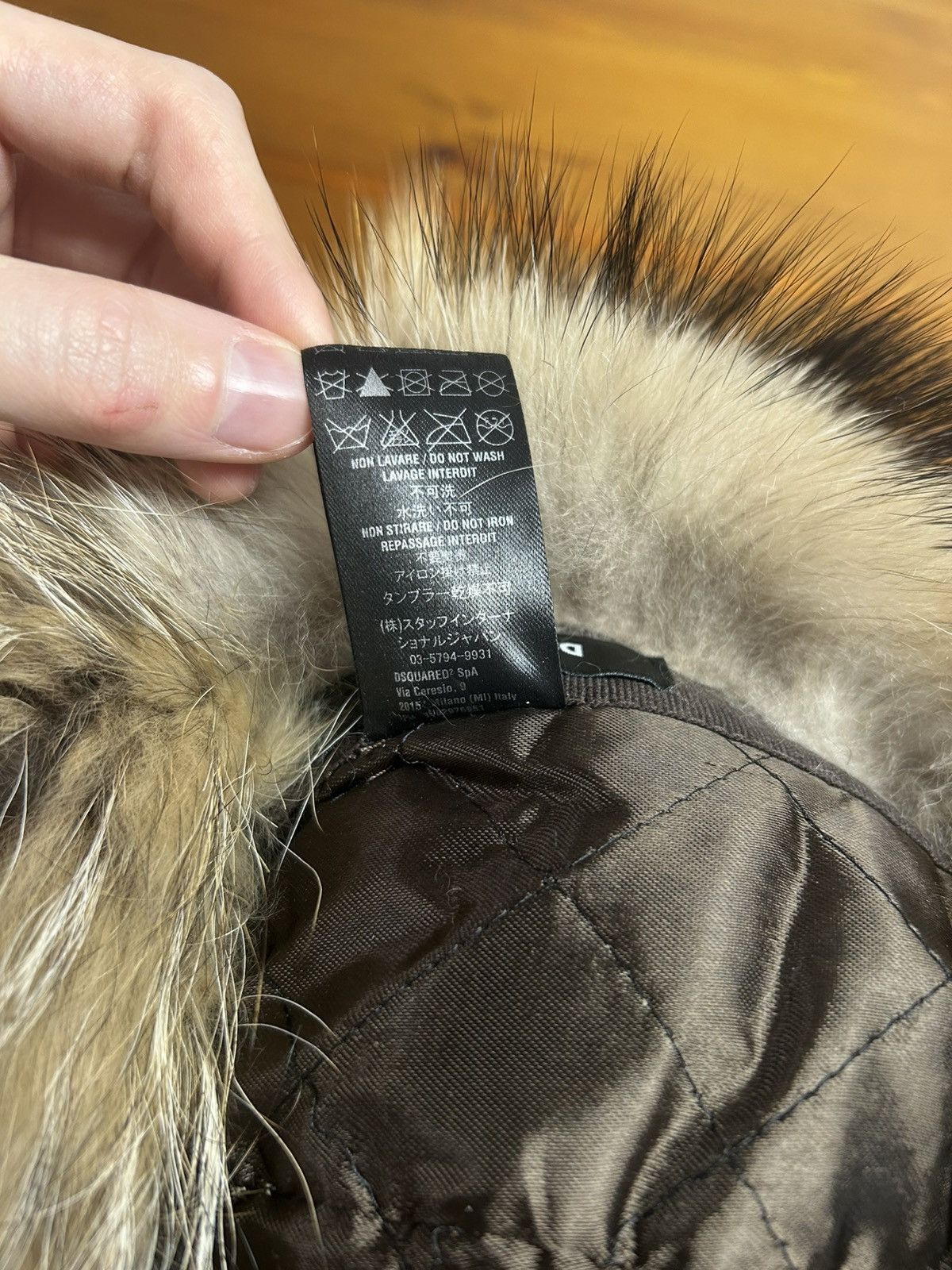 Dsquared2 Dsquared2 Oversized Fur Trapper Hat Size ONE SIZE - 13 Thumbnail