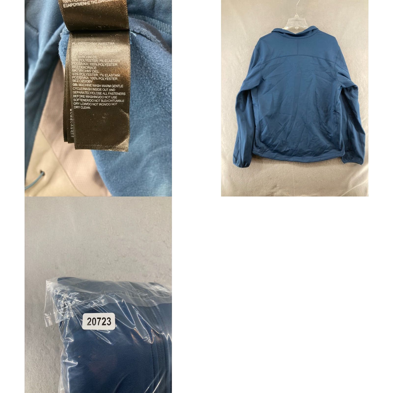 The North Face North Face Mens Jacket Blue Large Full Zip Size US L / EU 52-54 / 3 - 9 Thumbnail
