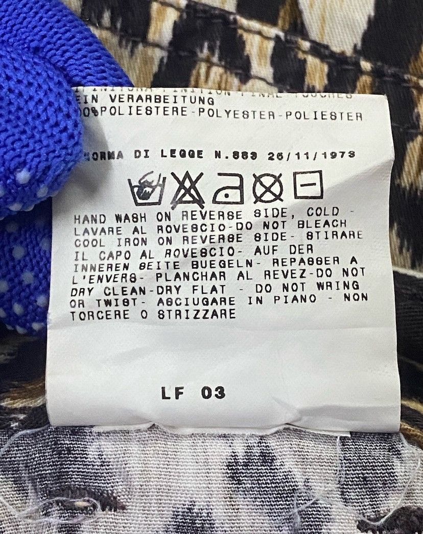 Designer × Dolce & Gabbana Dolce & Gabbana Cargo-Style Joggers Pants With Leopard Pants Size US 30 / EU 46 - 14 Thumbnail