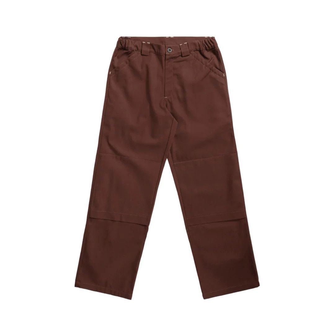 image of Gr10K O1Mle0424 Replicated Klopman Pants In Brown, Men's (Size 32)