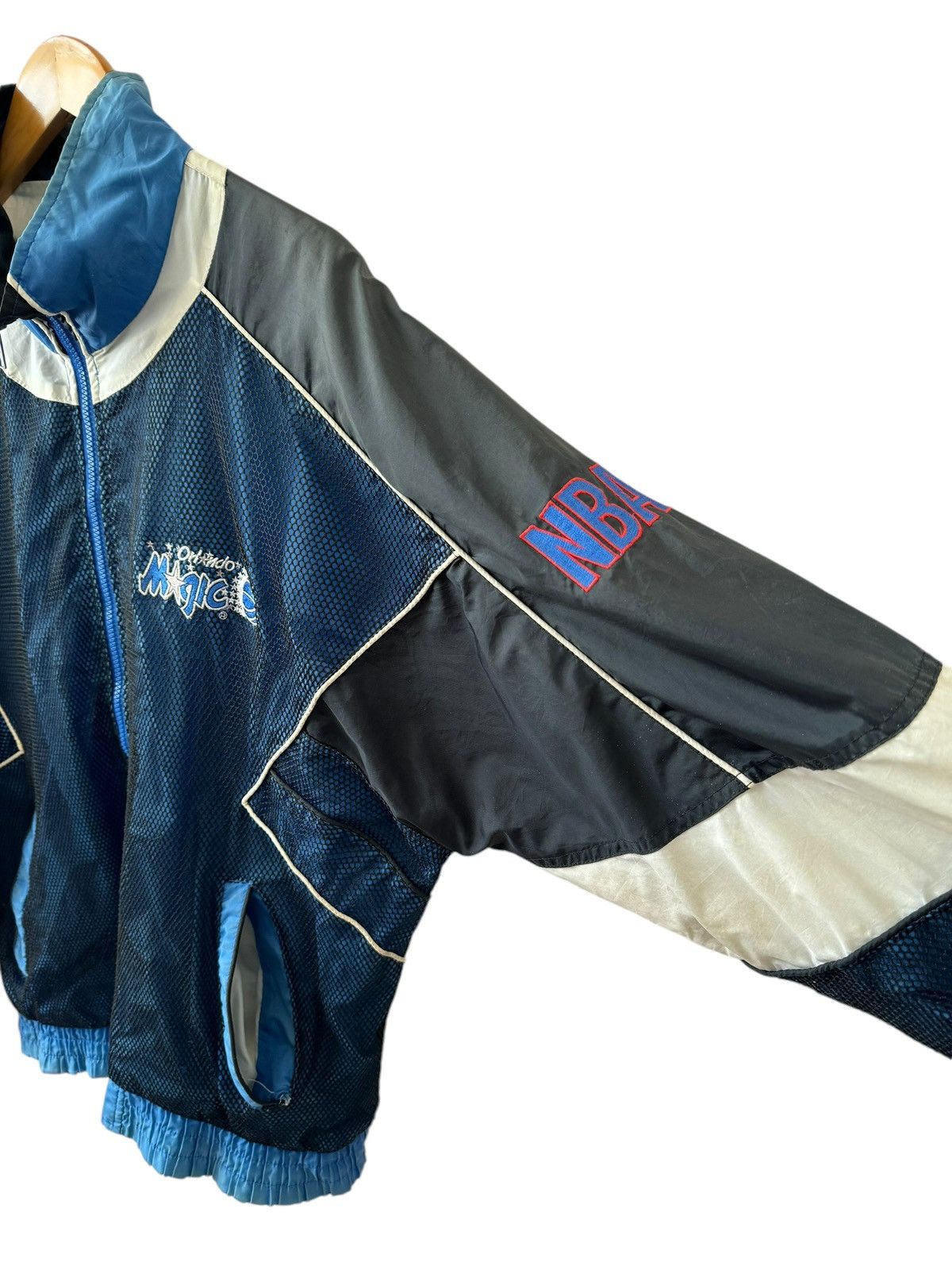 NBA Vintage 90s Starter Magic Orlando Light Jacket Size US XL / EU 56 / 4 - 10 Thumbnail
