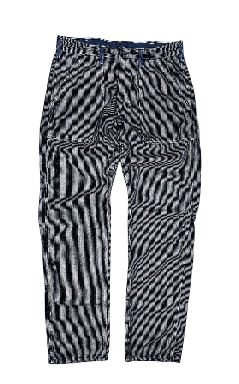 Vintage 🔥HOT DROPS🔥WABASH DENIM GU JAPAN DESIGNER WORKWEAR Size US 34 / EU 50 - 2 Thumbnail