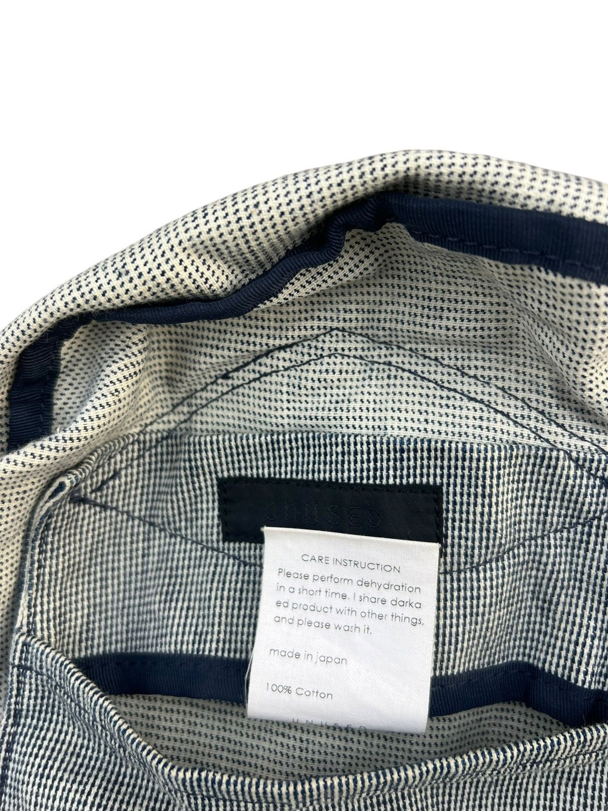 Unused Unused Japan Leather Cotton Backpack Bag Size ONE SIZE - 23 Thumbnail
