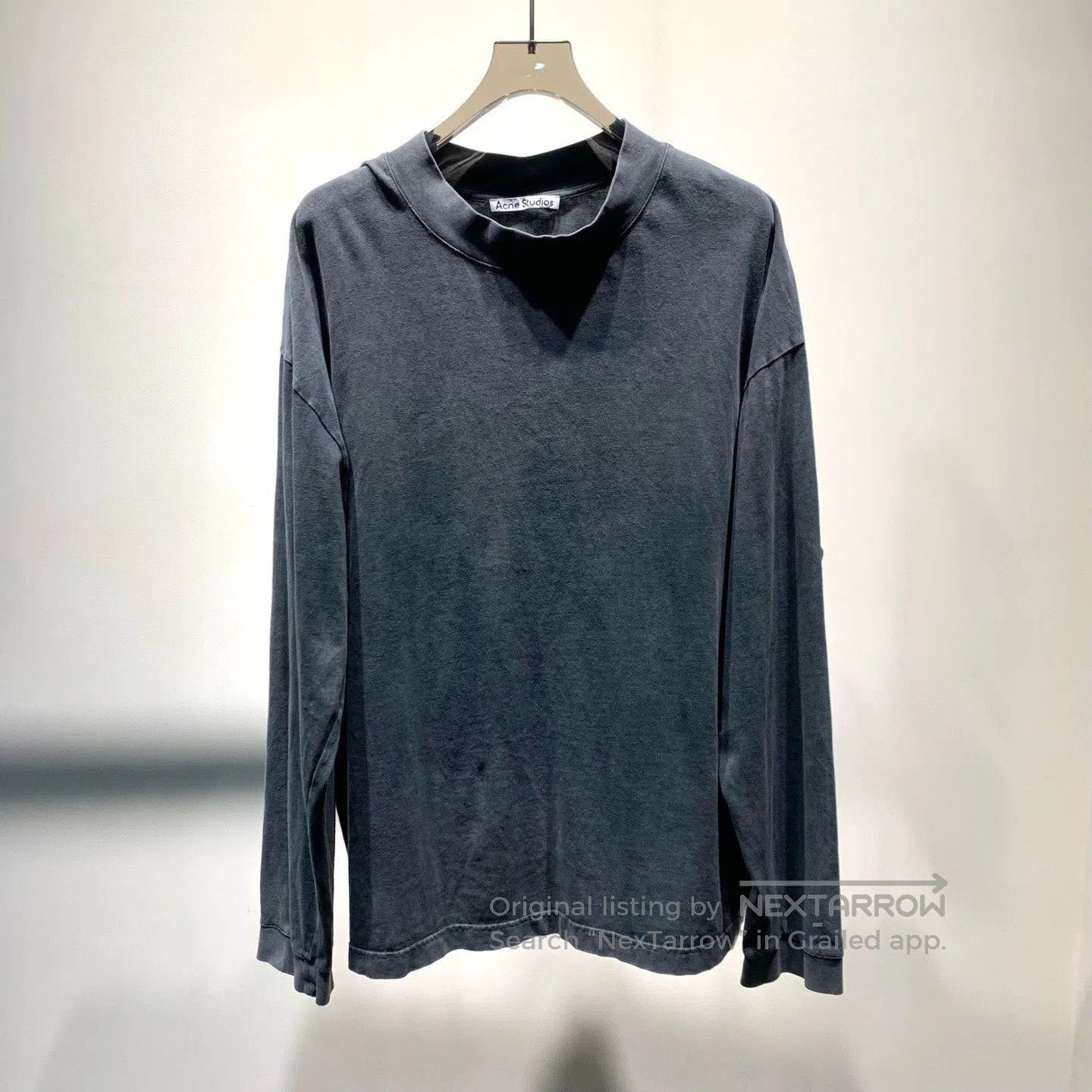 Acne Studios Acne Studios Washed Distressed Sweatshirt. Size US L / EU 52-54 / 3 - 1 Thumbnail