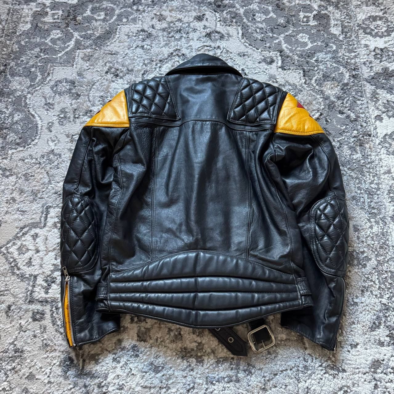 Vintage Vintage Rare Suzuki Leather Racing Retro Heavy Jacket Size US S / EU 44-46 / 1 - 7 Thumbnail