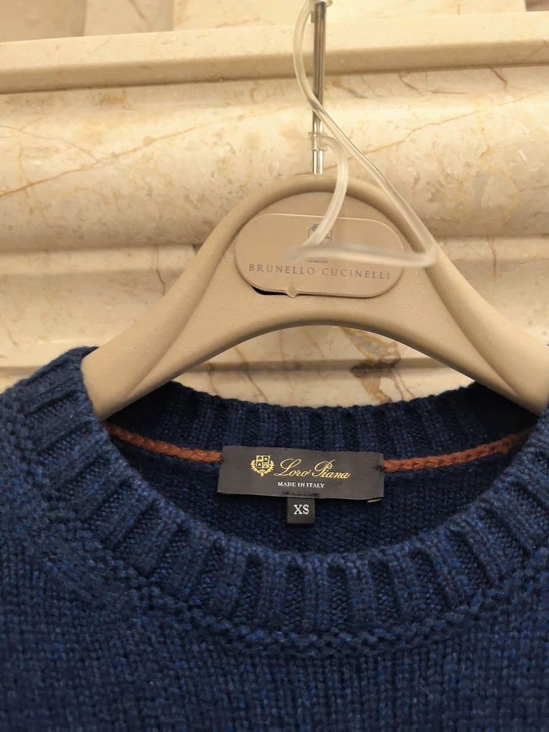 Loro Piana LORO PIANA Women's high-neck knitted cardigan Size XS / US 0-2 / IT 36-38 - 4 Thumbnail