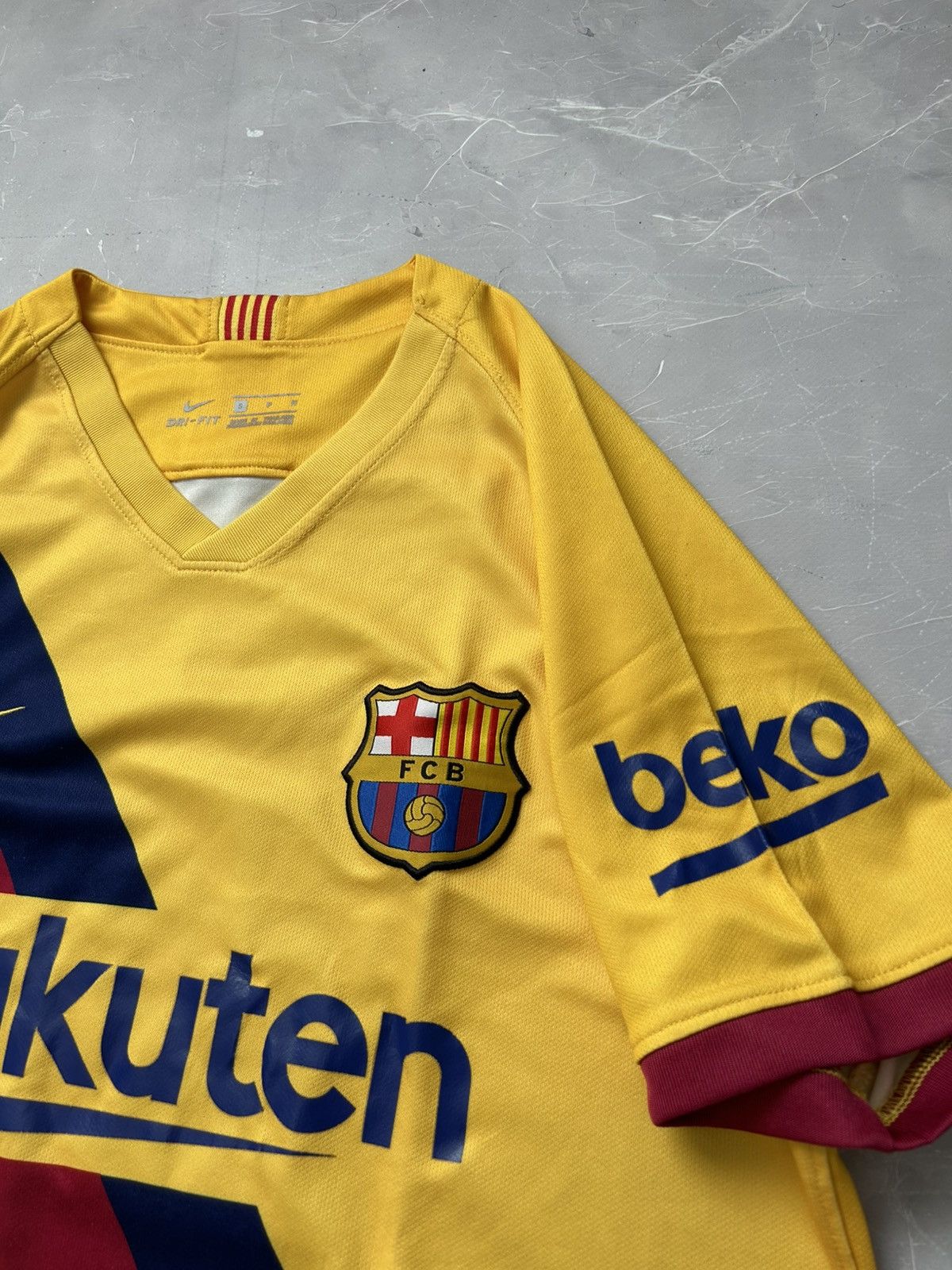 Nike Nike 2019/20 Barcelona Away Jersey #10 Messi Soccer Size US S / EU 44-46 / 1 - 4 Thumbnail