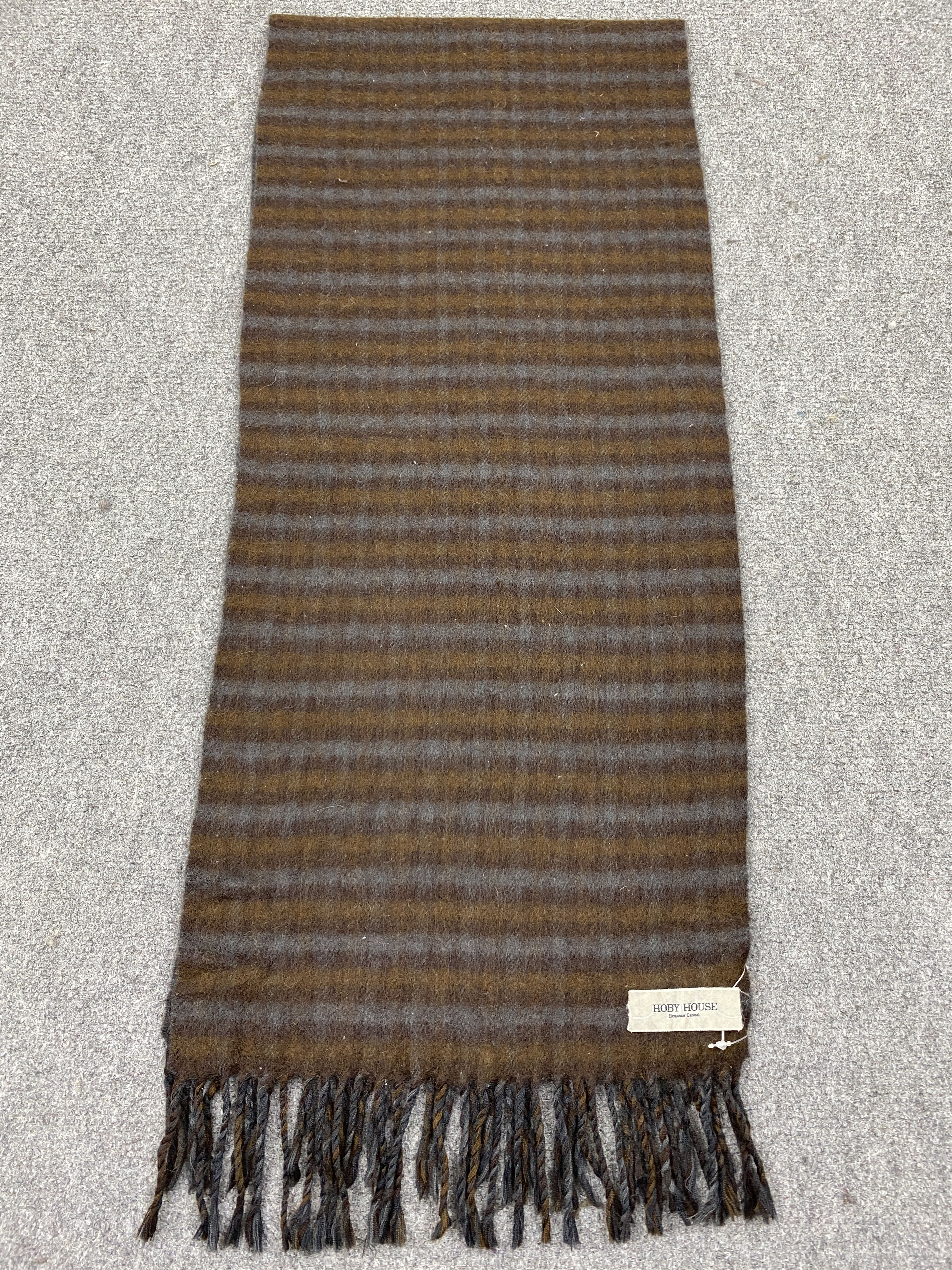 Japanese Brand Japanese Brand Wool Scarf Muffler Neckwear SC0259 Size ONE SIZE - 3 Thumbnail