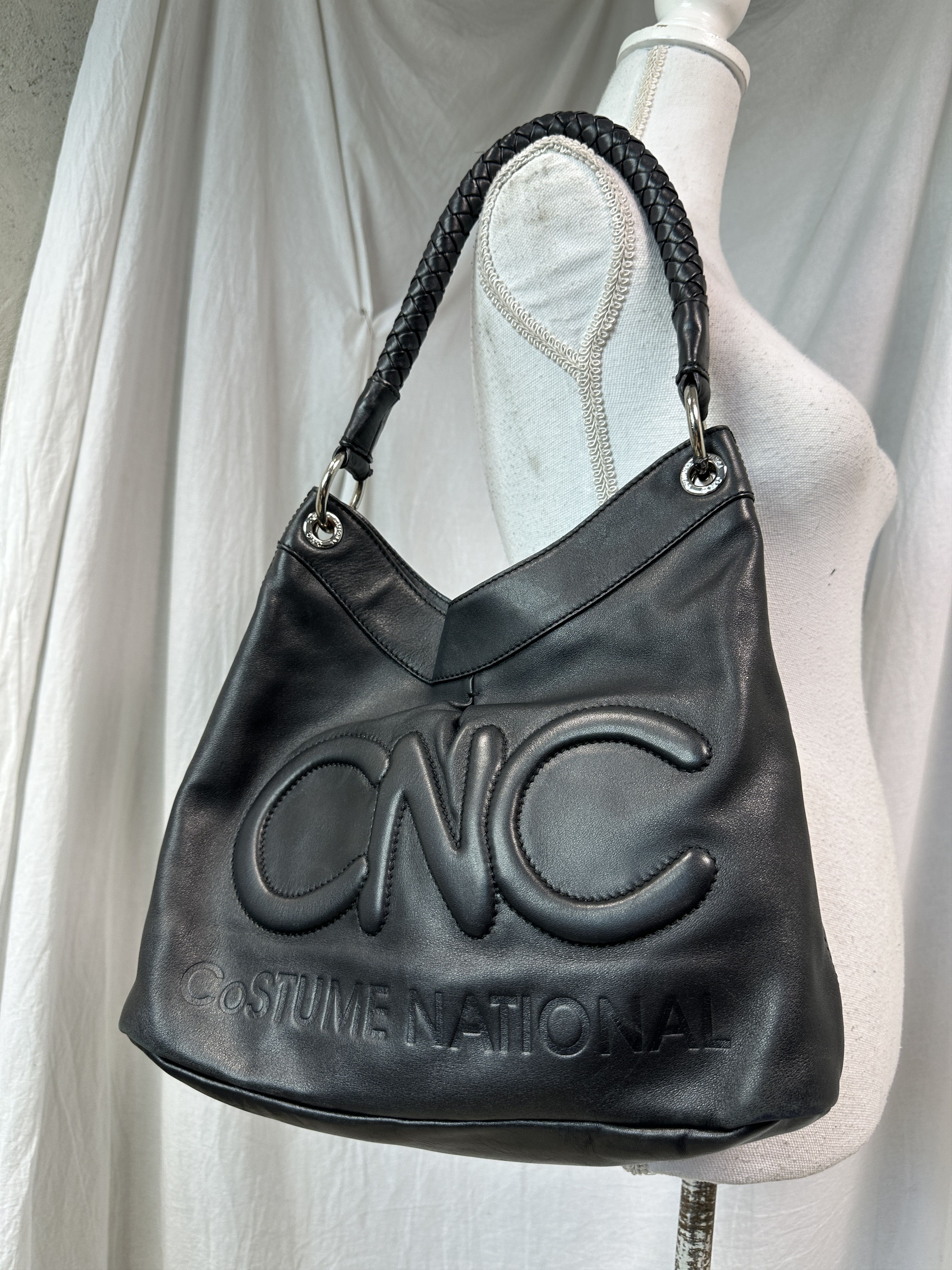 Costume National Vintage Leather Hobo CNC Costume National Bag Y2K Size ONE SIZE - 1 Thumbnail