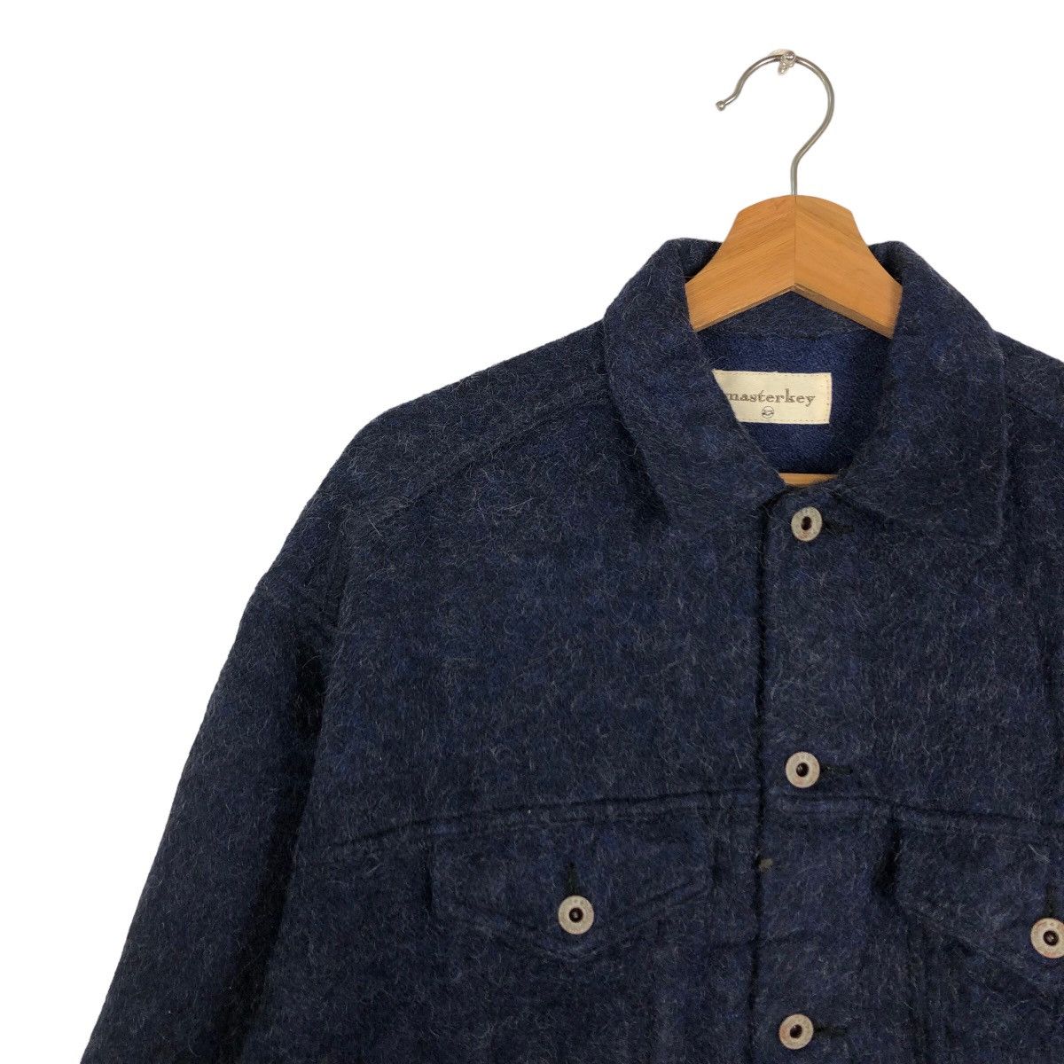 Japanese Brand 🔥MOHAIR JACKET MASTERKEY JAPAN INSPIRE RICK OWENS Size US M / EU 48-50 / 2 - 7 Thumbnail