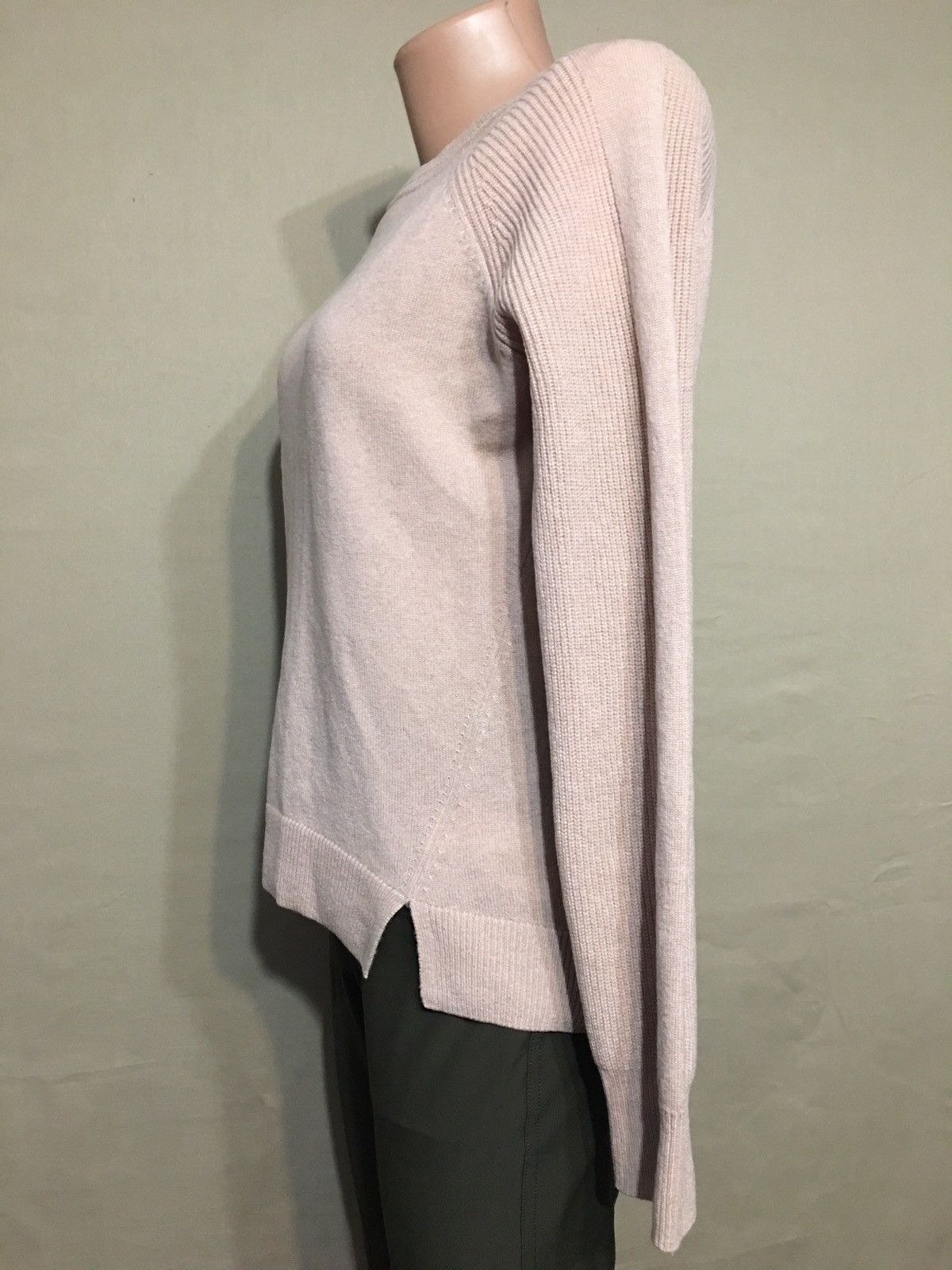 Whistles WHISTLES Pure Cashmere Beige Sweater Size S Size S / US 4 / IT 40 - 4 Thumbnail