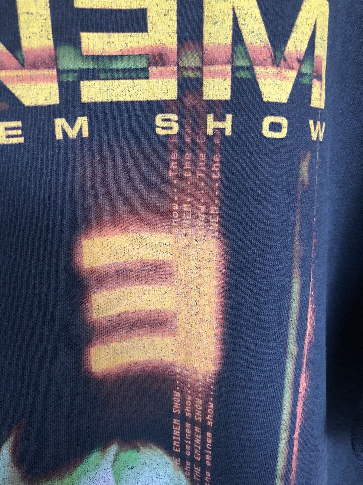 Eminem Vintage 2002 Eminem Show Distressed Shirt Tee Size US L / EU 52-54 / 3 - 5 Thumbnail