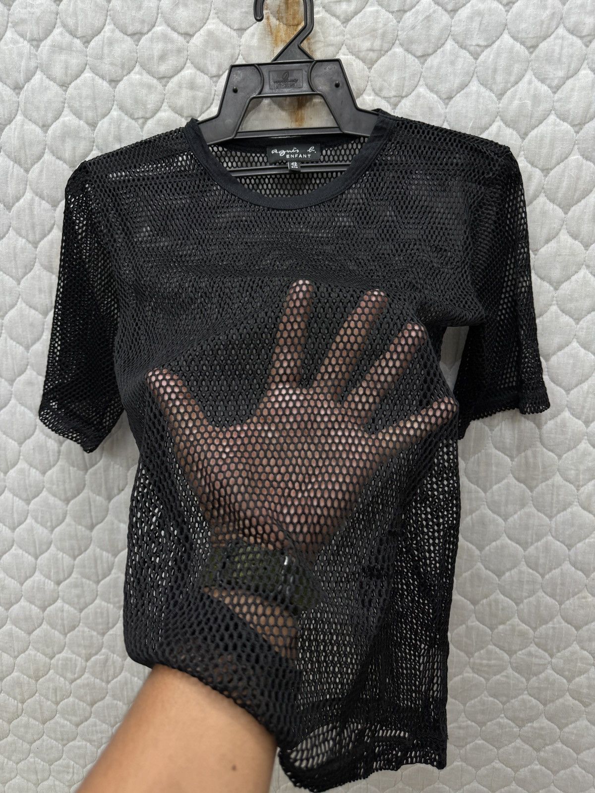 agnes b. 🔥🔥🔥STEALS AGNES B MESH TEES Size US S / EU 44-46 / 1 - 8 Thumbnail
