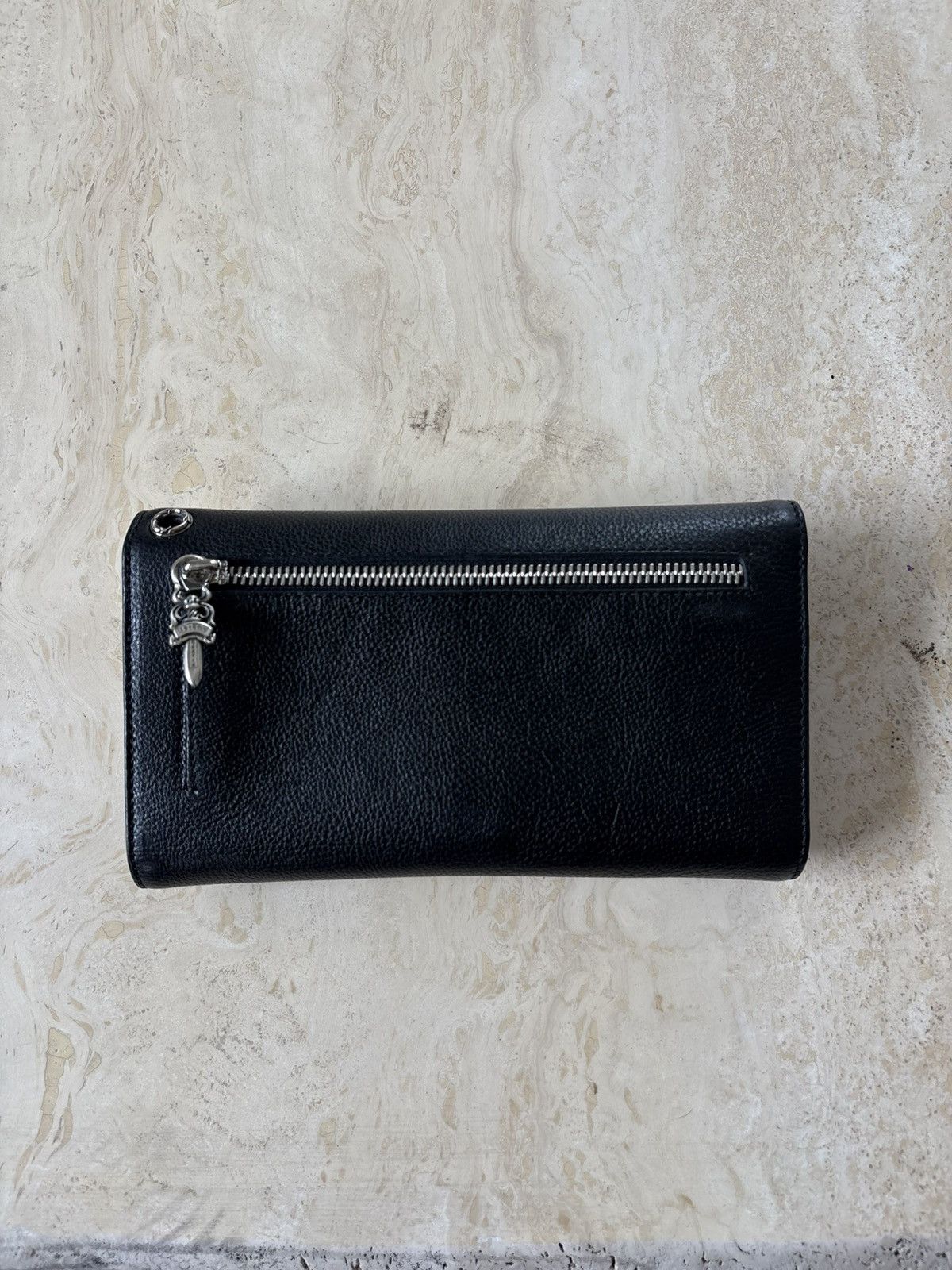 Chrome Hearts Chrome Hearts Heavy Leather Wave Wallet Size ONE SIZE - 2 Thumbnail