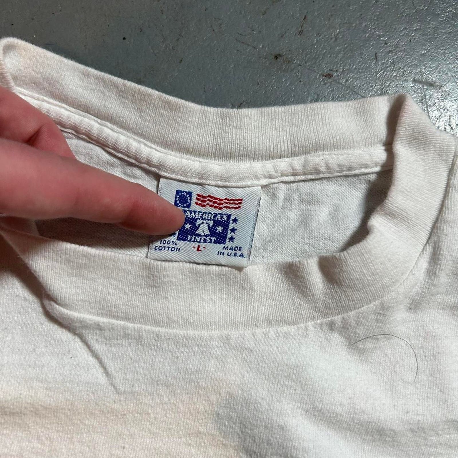 Vintage Foundry 90s thomas jefferson president tee Size US XL / EU 56 / 4 - 3 Thumbnail