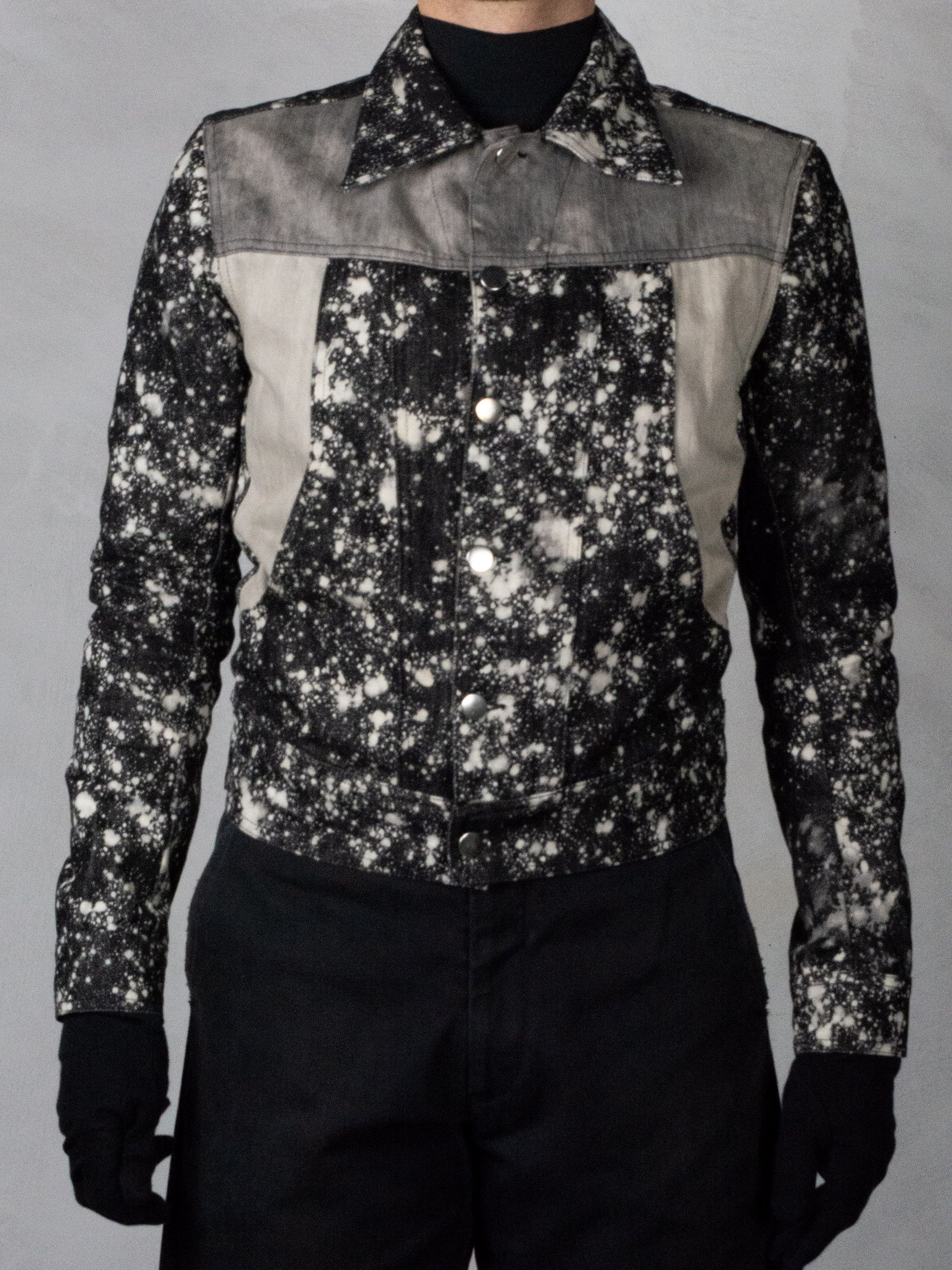 Gosha Rubchinskiy Gosha Rubchinskiy - A/W 2012 - splatter denim jacket Size US S / EU 44-46 / 1 - 1 Thumbnail