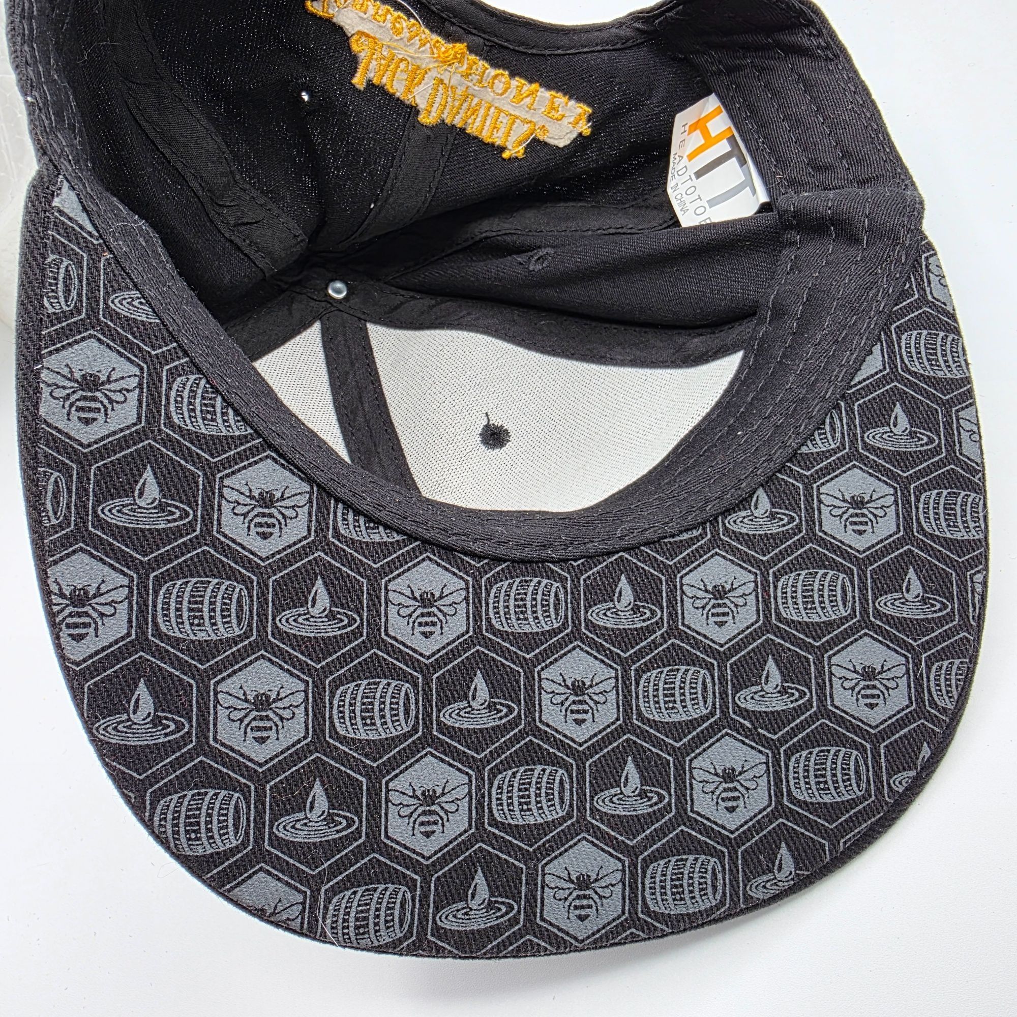 Other Jack Daniels Tennessee Honey Adults Black Yellow Snapback Ha Size ONE SIZE - 8 Thumbnail