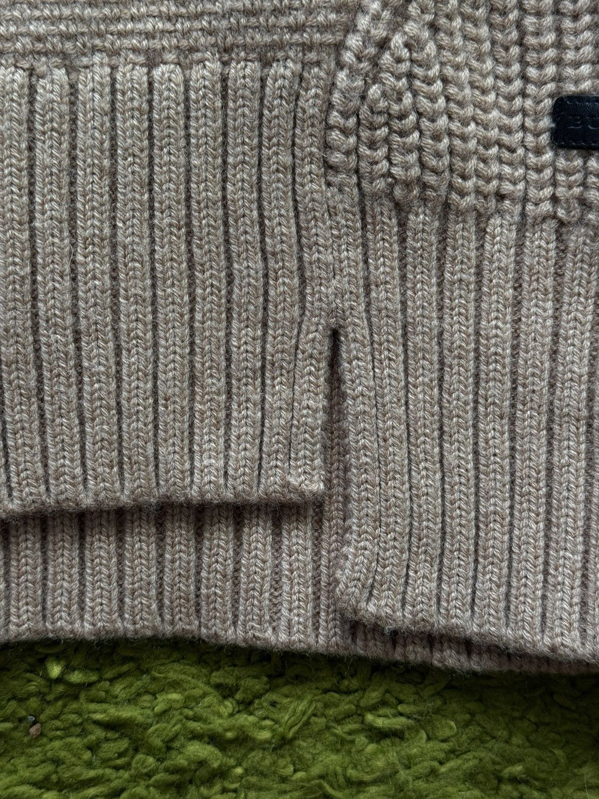 Burberry × Designer Burberry children wool cashmere patchwork cable knit dress Size XXS / US 00 / IT 34 - 6 Thumbnail