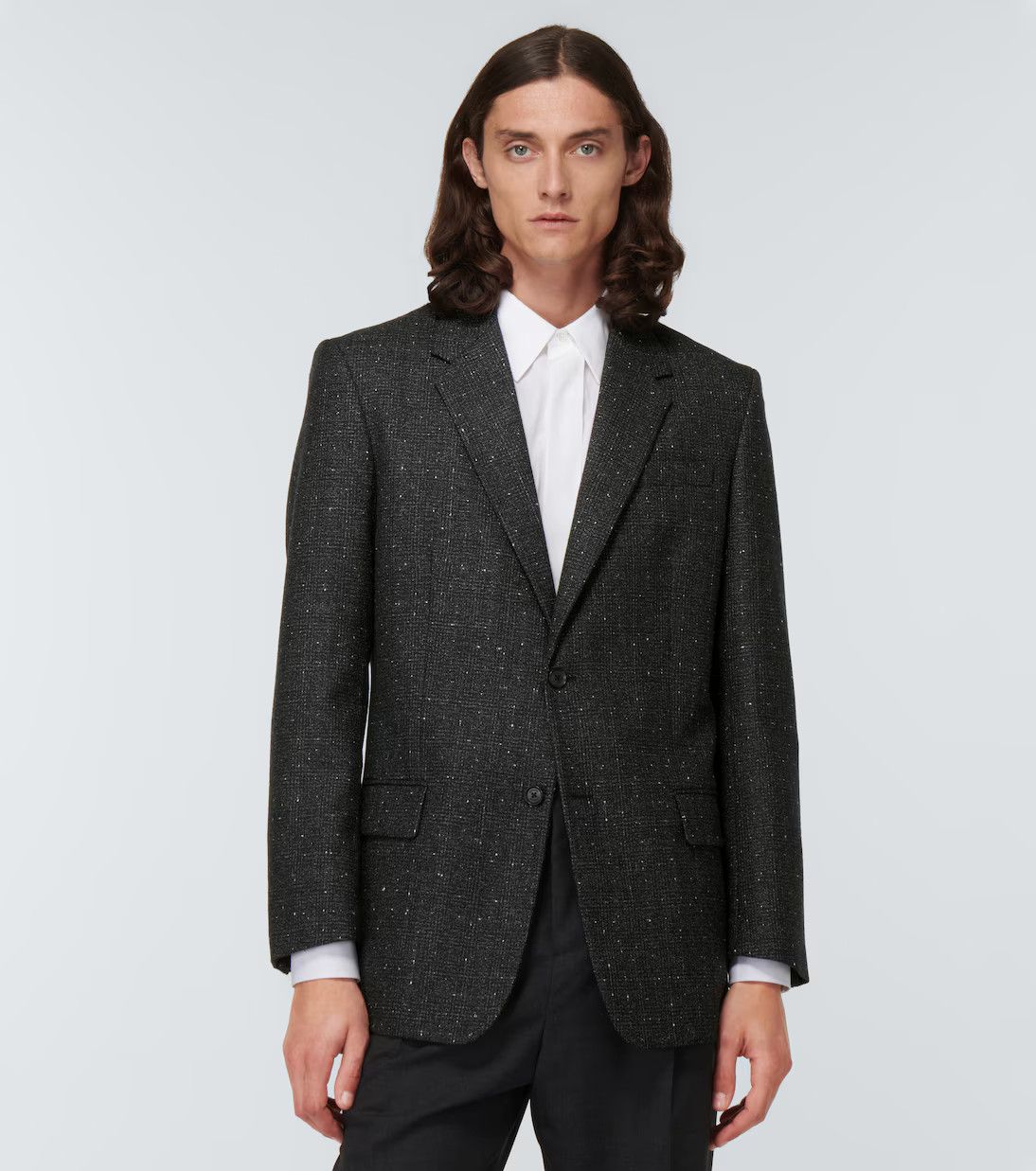 Versace o1y0425 Blazer in Black Size US L / EU 52-54 / 3 - 3 Thumbnail