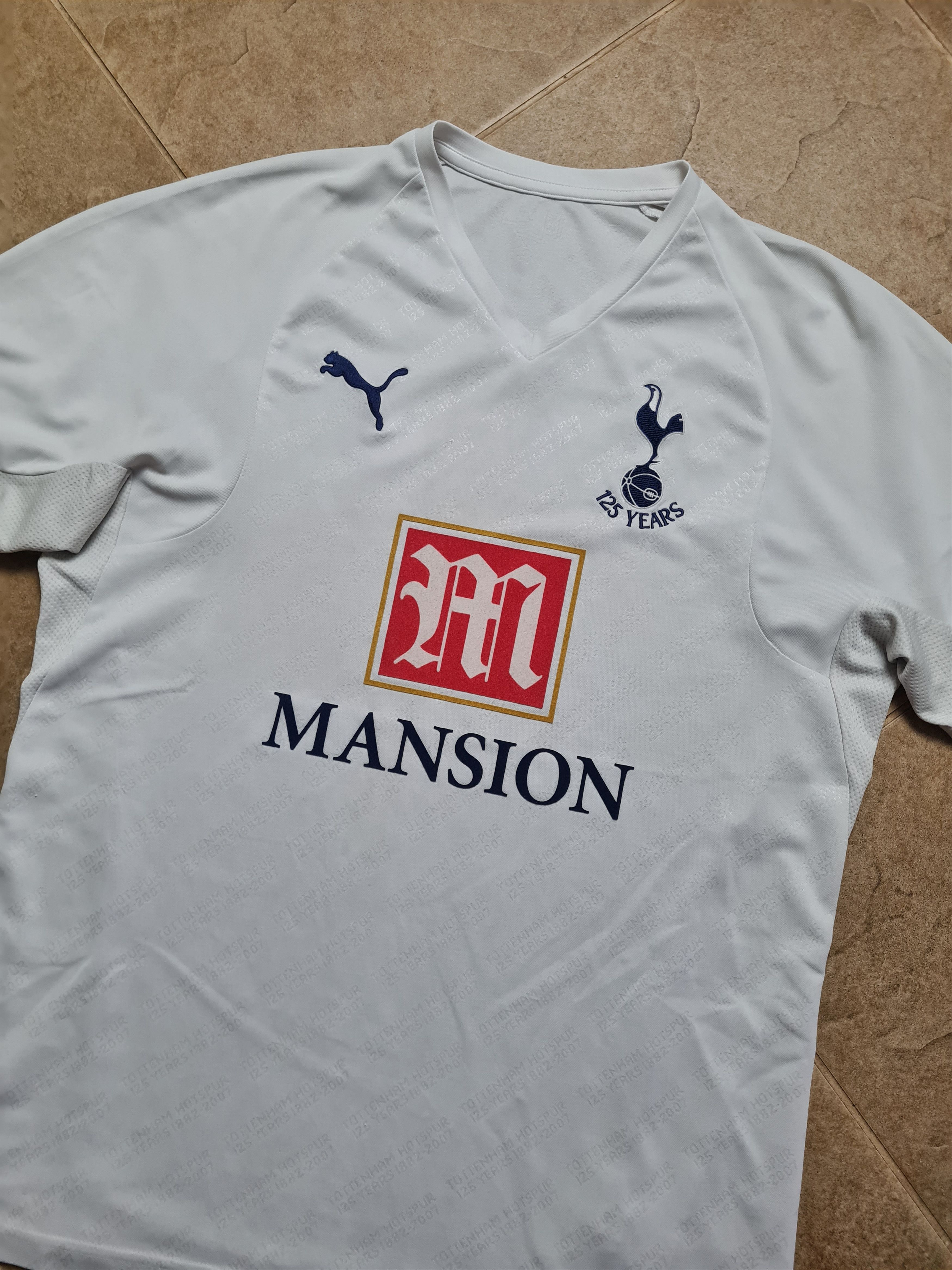 Nike VINTAGE PUMA TOTTENHAM HOTSPUR 2007/2008 HOME SHIRT FOOTBALL Size US M / EU 48-50 / 2 - 2 Thumbnail