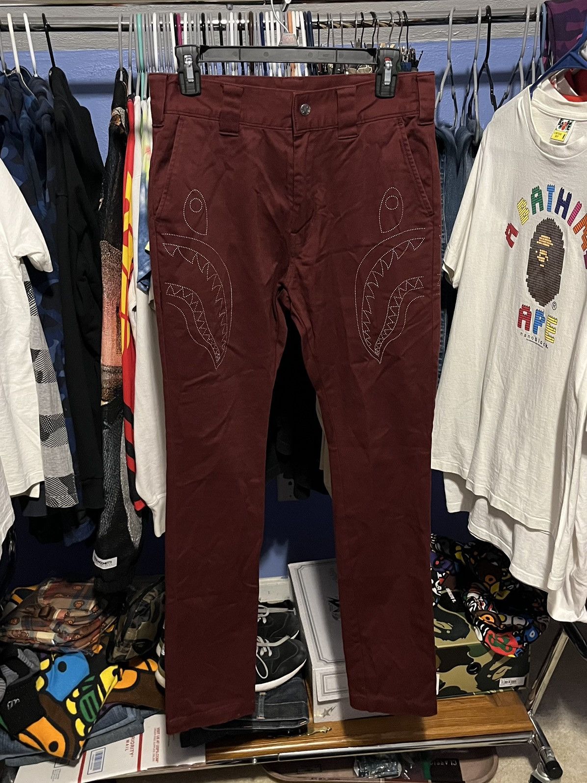 Side Shark Chino Pants
