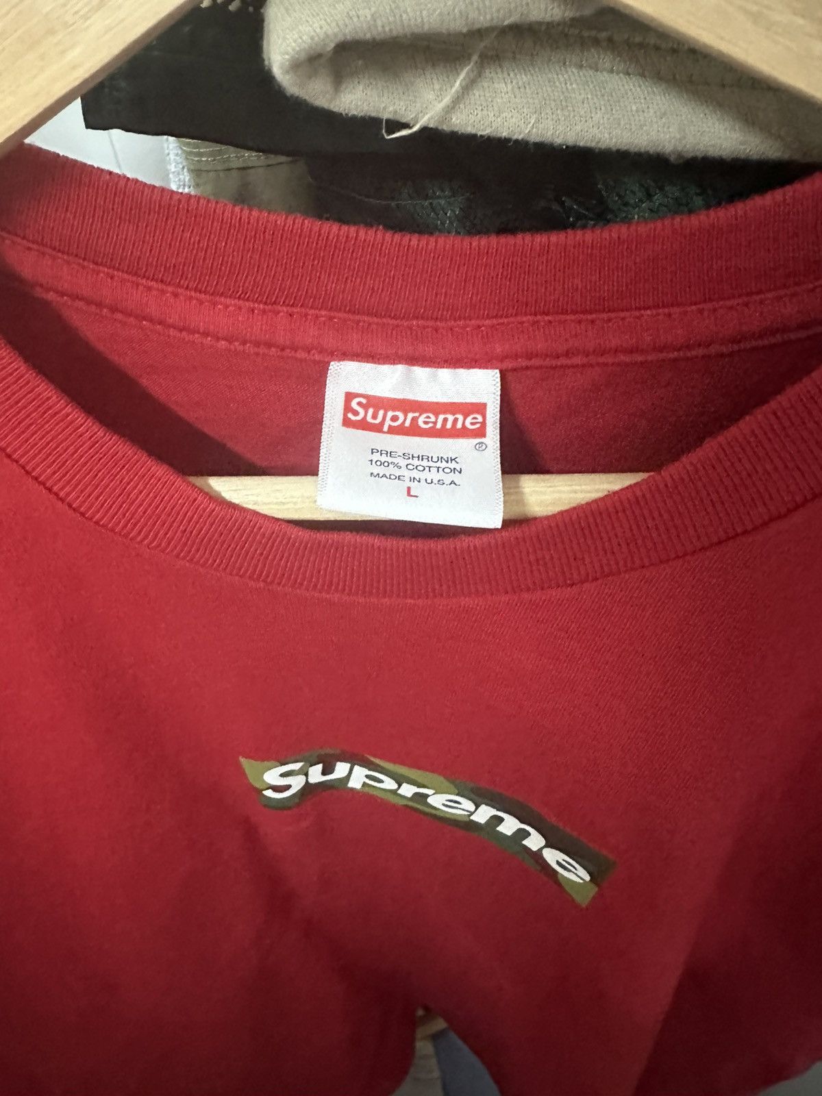 Supreme Supreme Box Logo Tee (FW23) Size US L / EU 52-54 / 3 - 3 Thumbnail