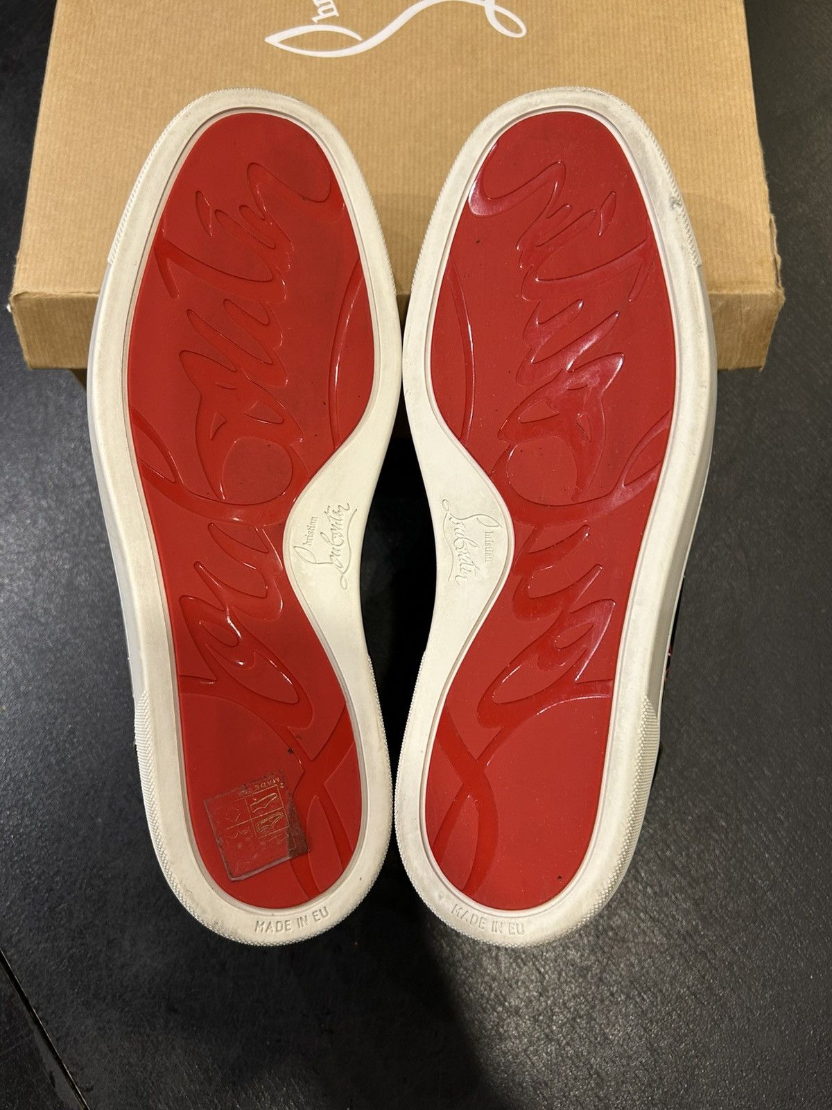 Christian Louboutin Christian Louboutin High Top Sneakers Size US 7.5 / EU 40-41 - 5 Thumbnail