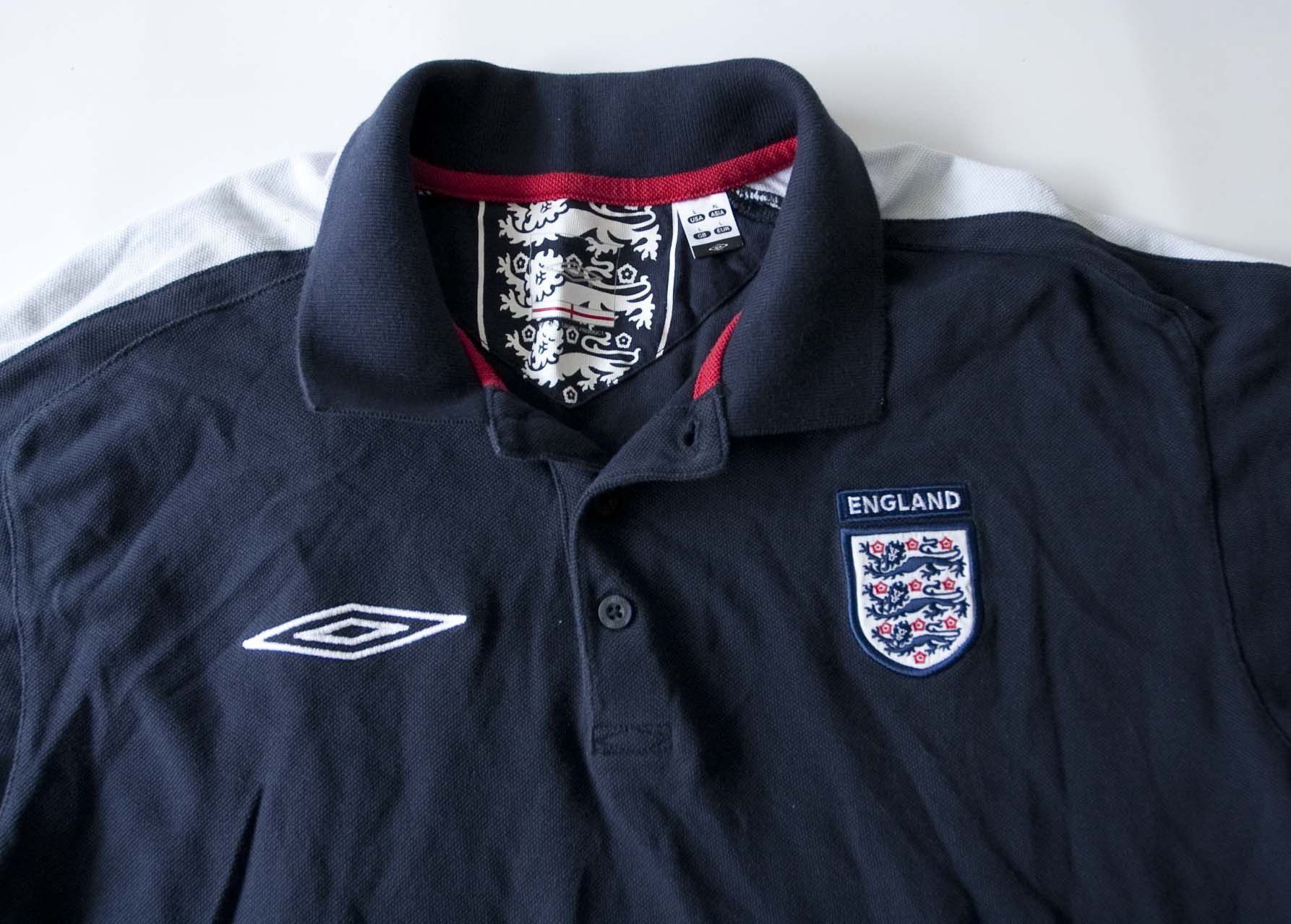 Umbro England Soccer National Team Polo Size L Umbro Size US L / EU 52-54 / 3 - 1 Thumbnail