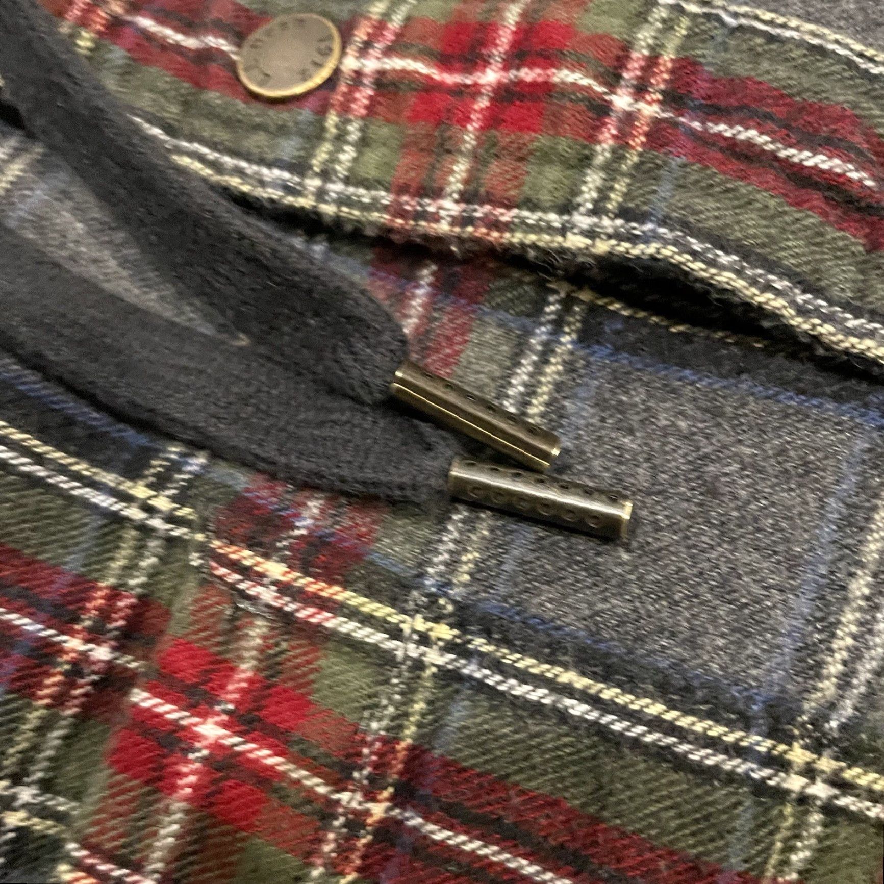 Vintage LL Bean Hooded Flannel Shirt Mens M Gray Plaid Snap Down Slightly Fitted Hoodie Sweatshirt Button-Up Crew Neck Pockets Logo Size US M / EU 48-50 / 2 - 7 Thumbnail