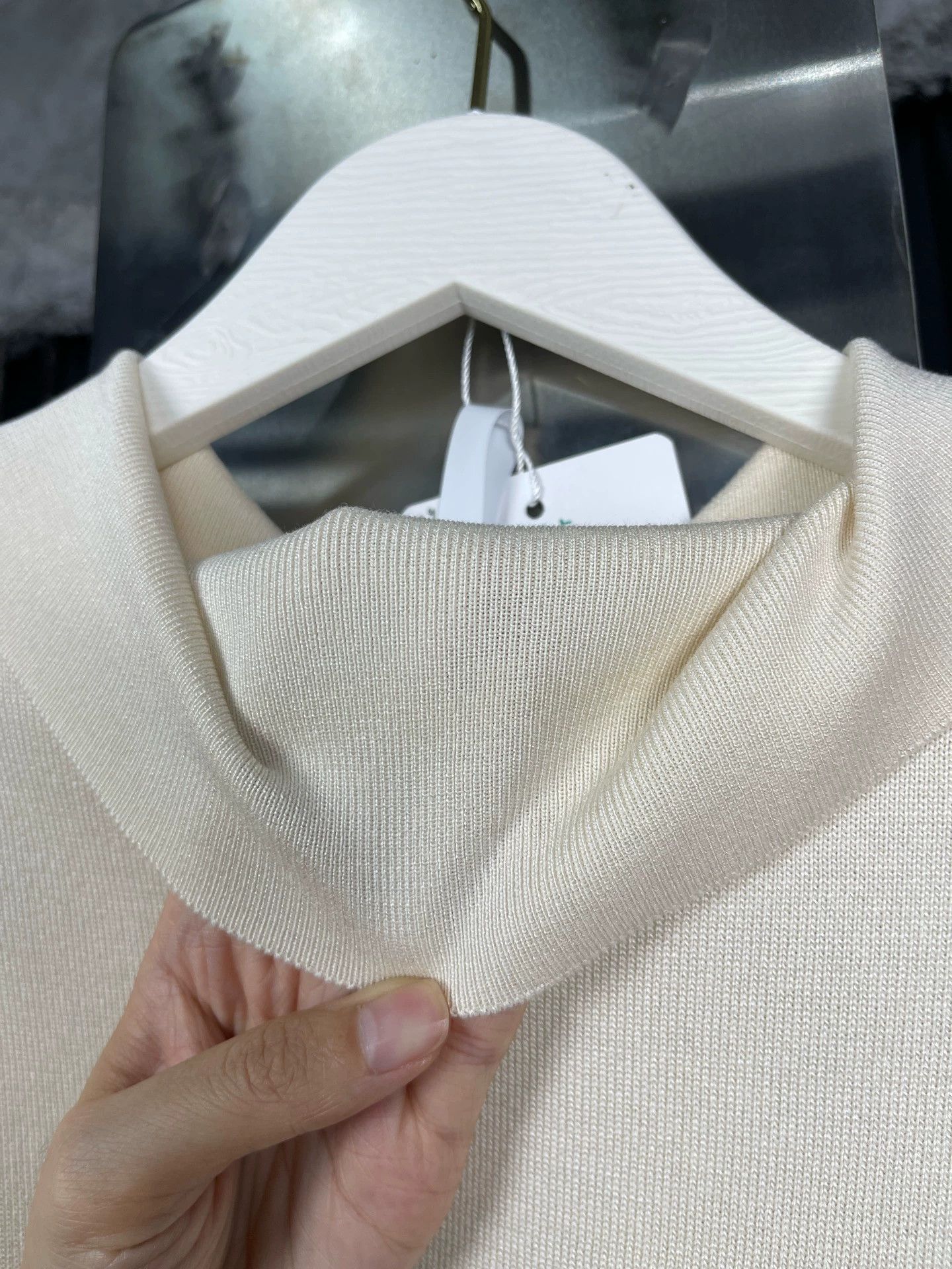 Miu Miu MIU MIU Knit Polo Short Sleeve (New, Size 40) Size S / US 4 / IT 40 - 6 Thumbnail