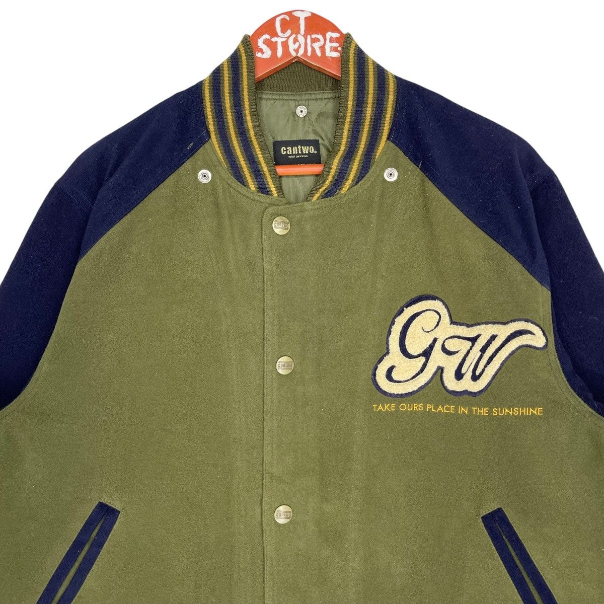 Japanese Brand × Vintage Vintage Cantwo Hideaway Jacket Green Size US M / EU 48-50 / 2 - 4 Thumbnail