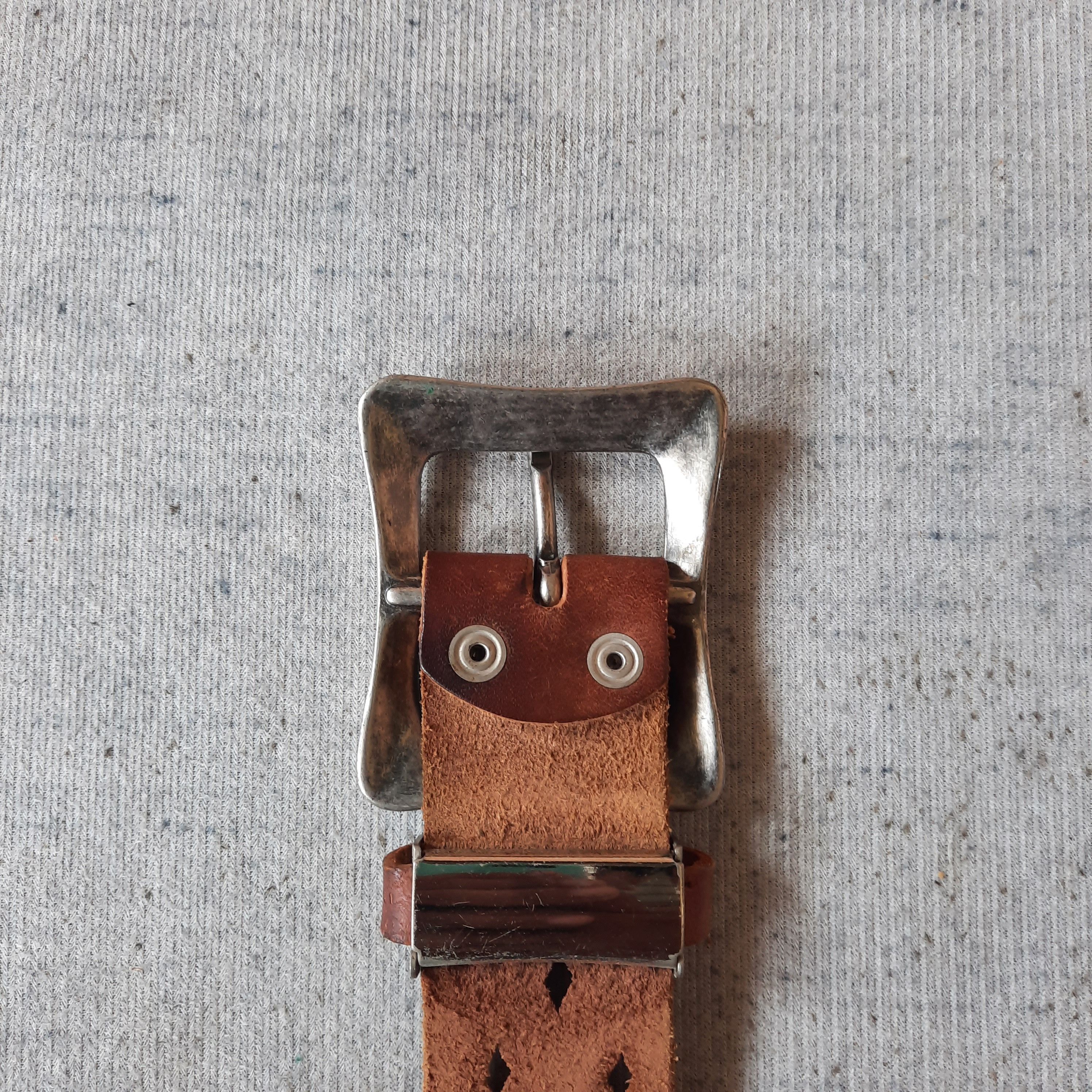 PPFM 🌸 Garrison japanese pettern design ninja leather belt Size ONE SIZE - 3 Thumbnail