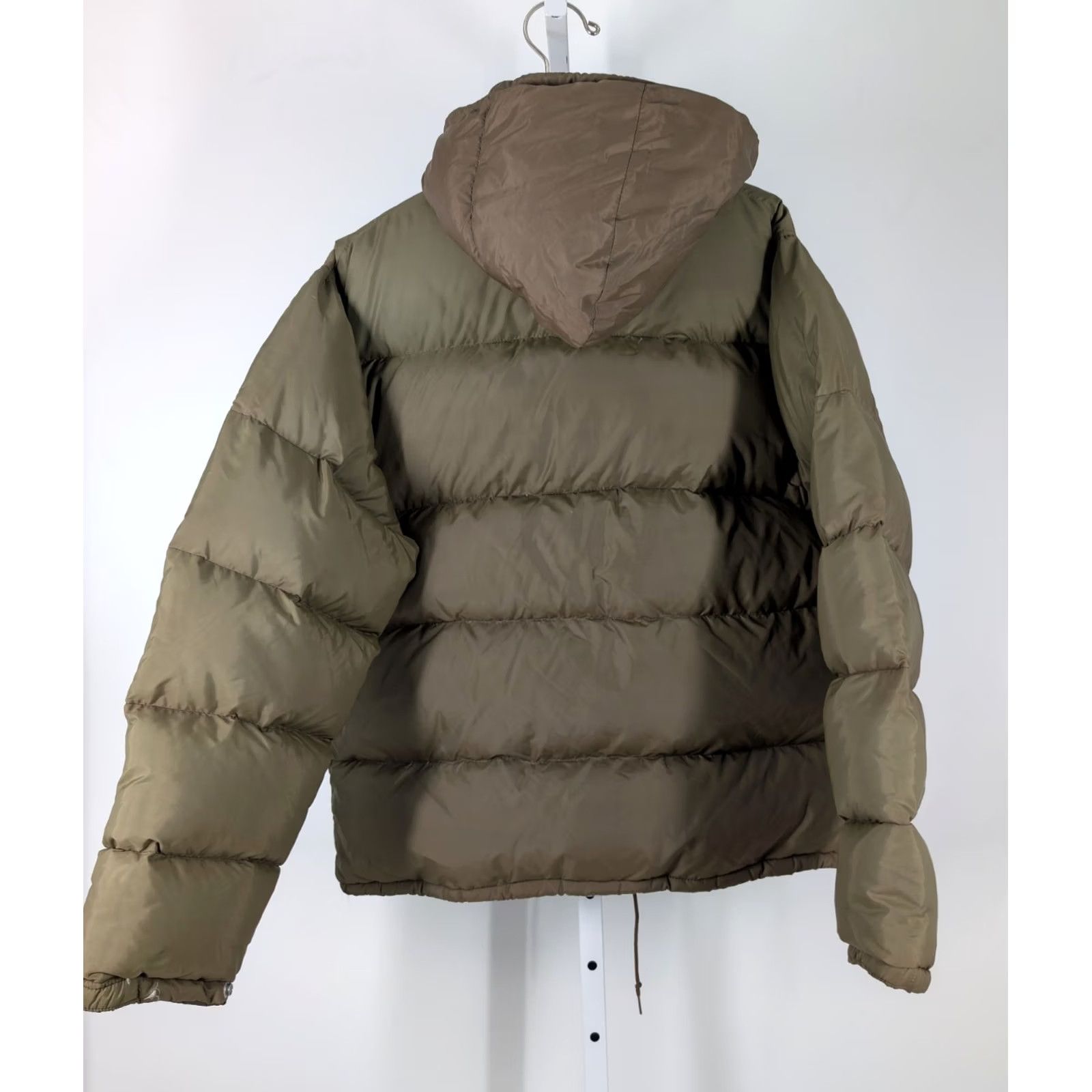 Schott VINTAGE Schott NYC Prime Goose Down Jacket Hooded Puffer Coat Olive Olive? No. Size US XL / EU 56 / 4 - 5 Thumbnail