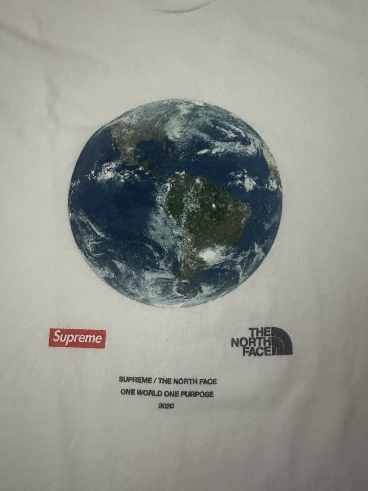 Supreme Supreme The North Face One World Tee Size US L / EU 52-54 / 3 - 3 Thumbnail